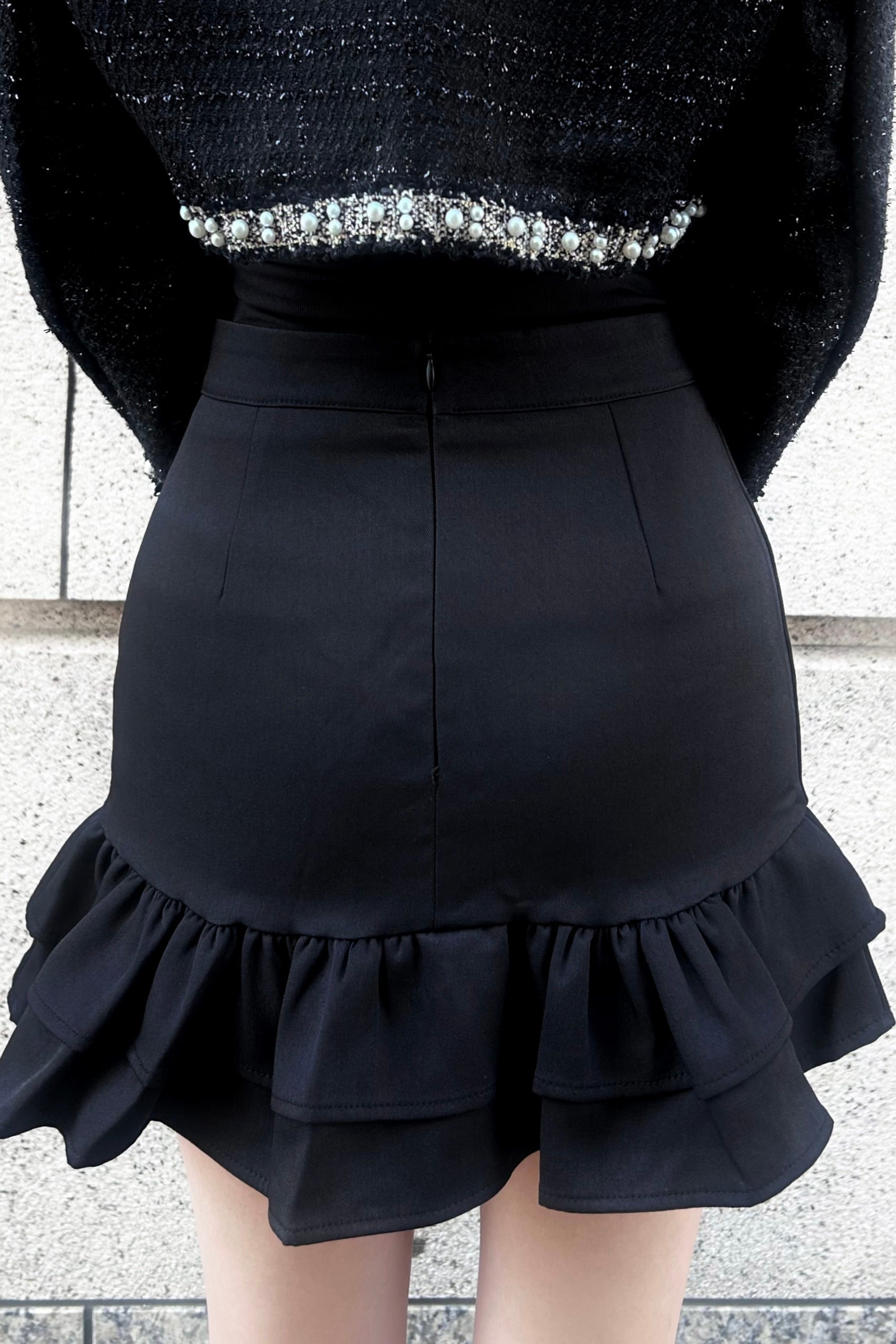 フリルティアードミニスカート KR12723