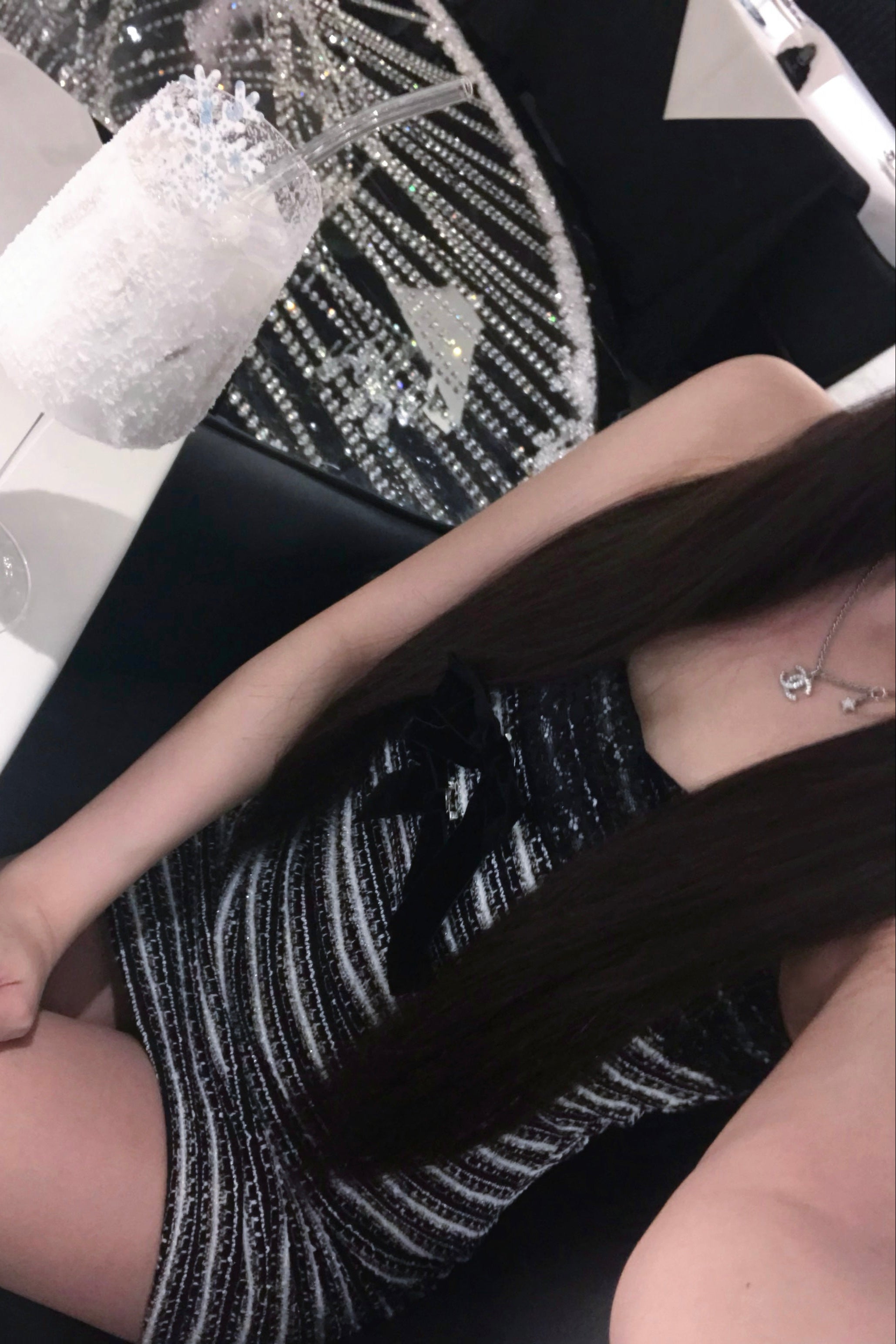 リボンツイードミニワンピース KR14077