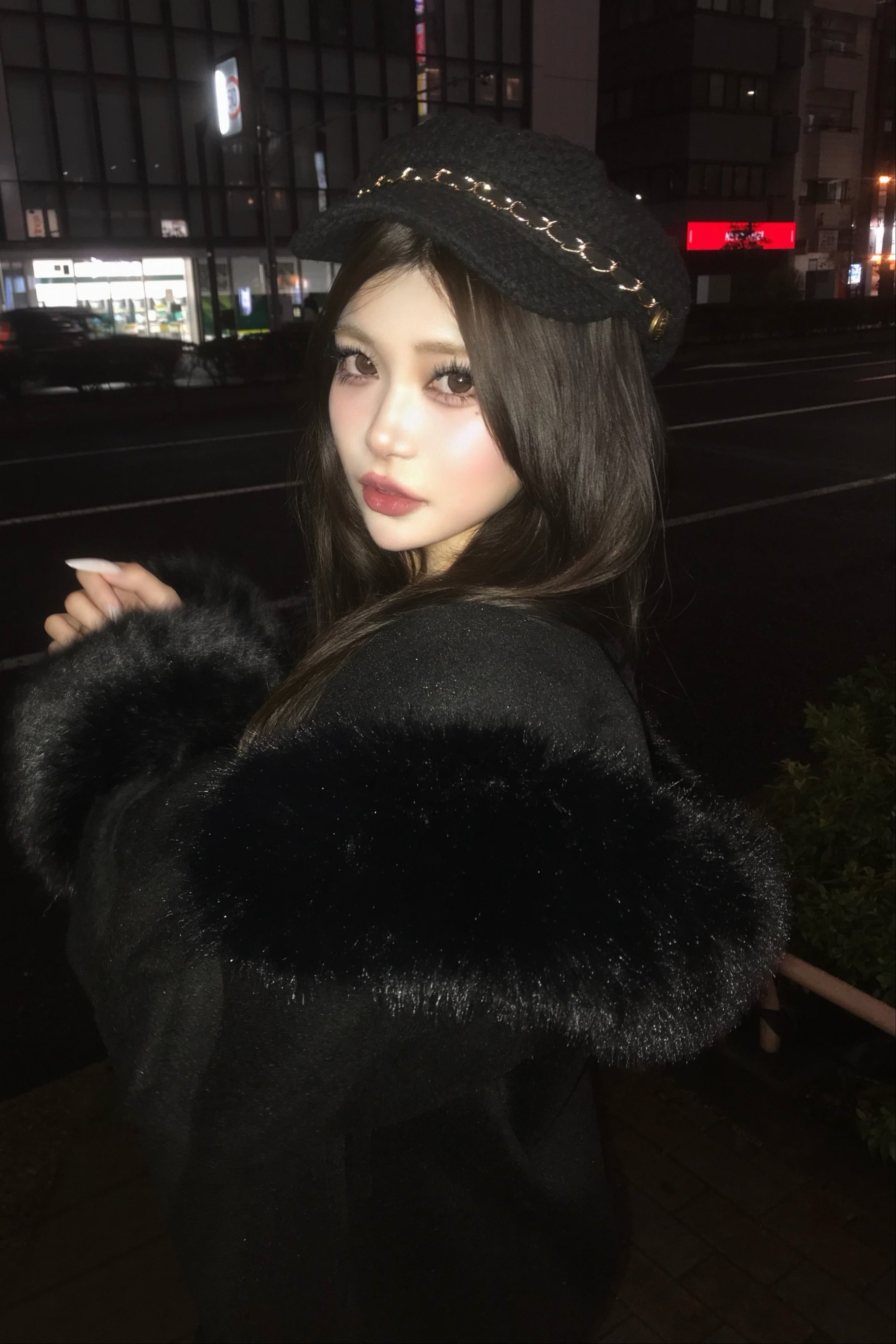 チェーンデザインキャスケット KR13846