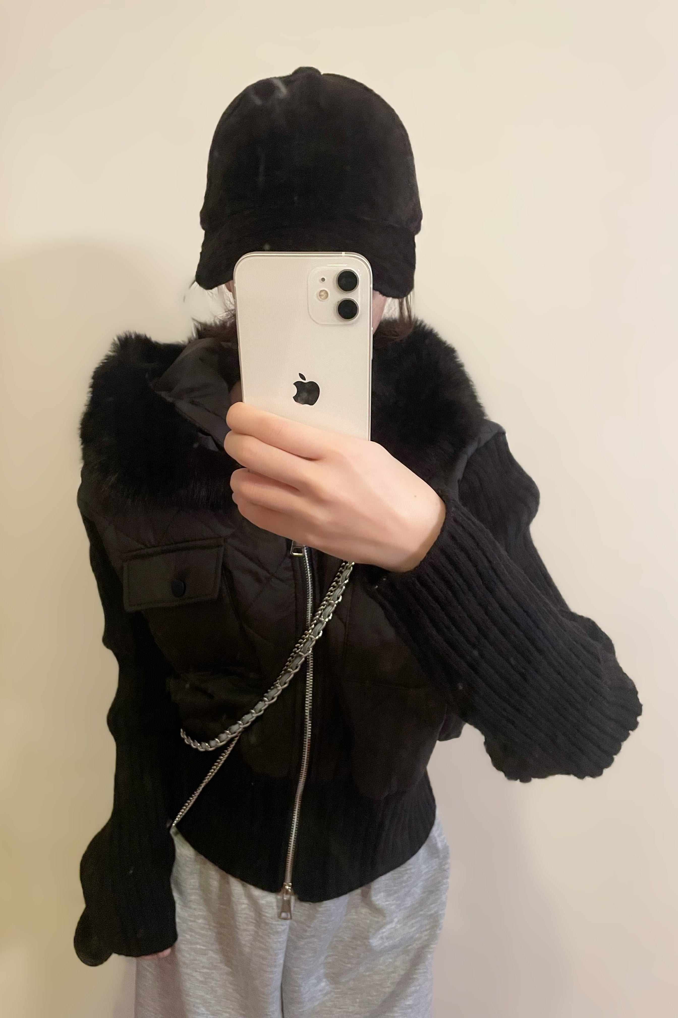 フードファーキルティングダウン KR30104