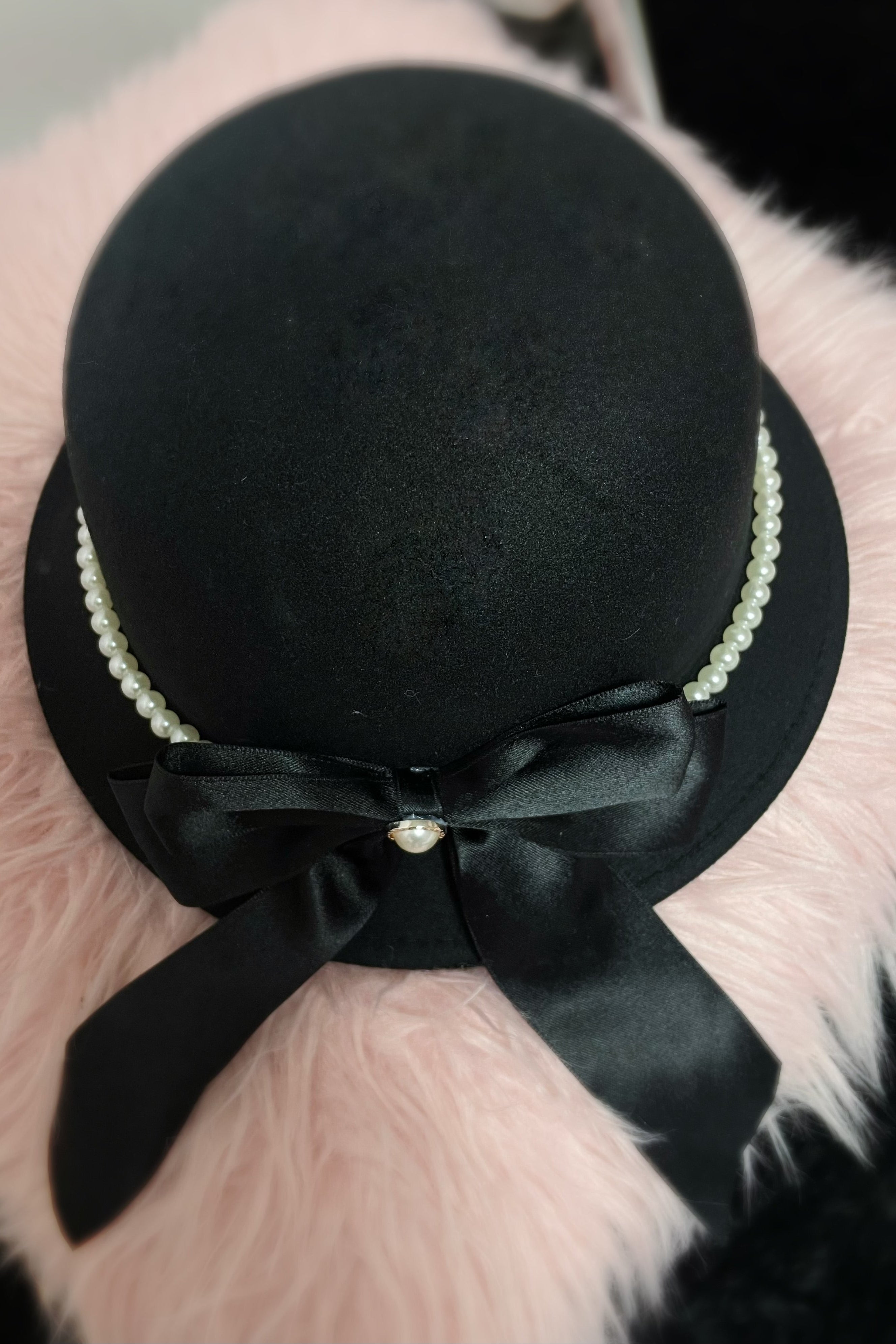 サテンリボンバケットハット KR13315