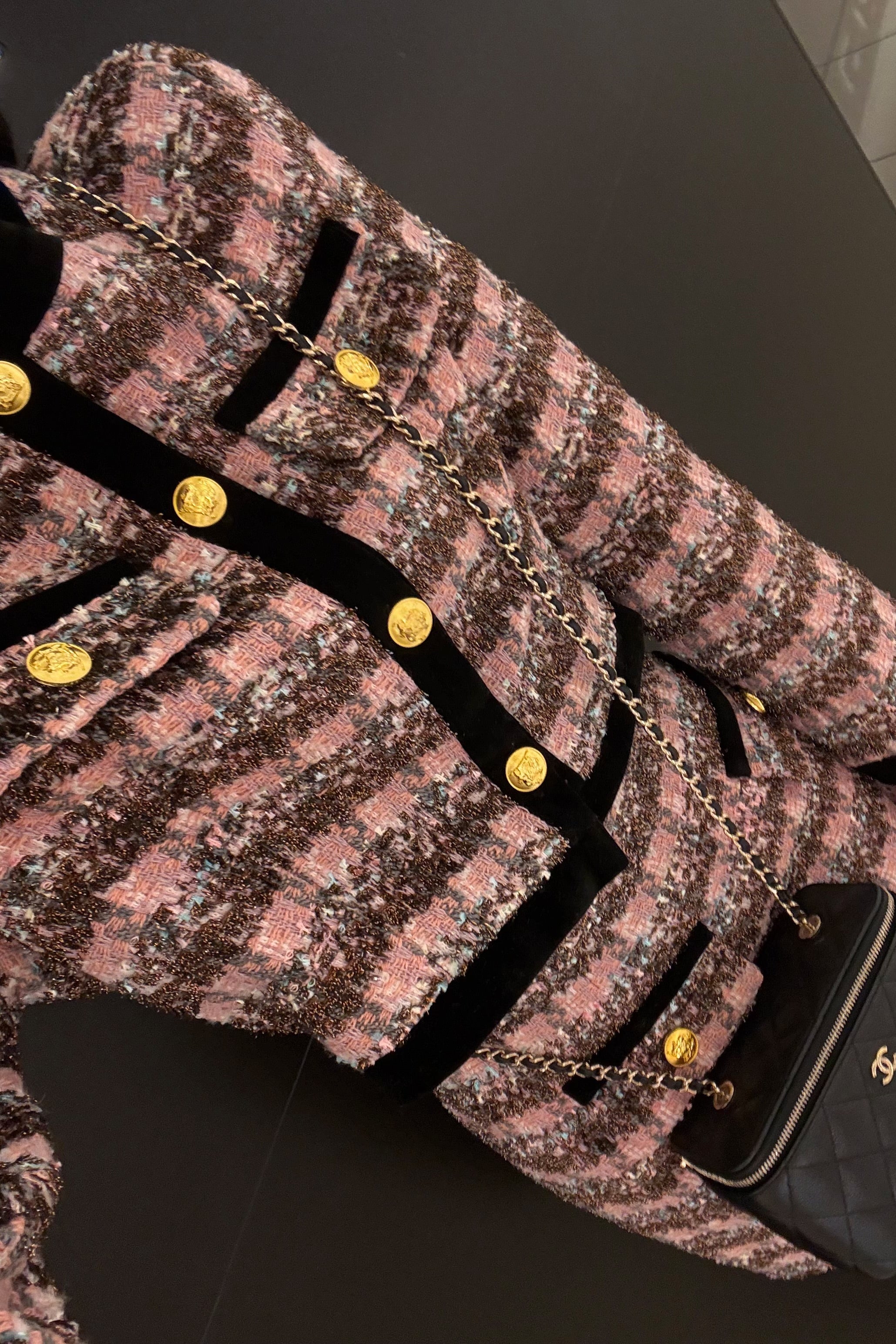 ツイードリボンセットアップ KR30112