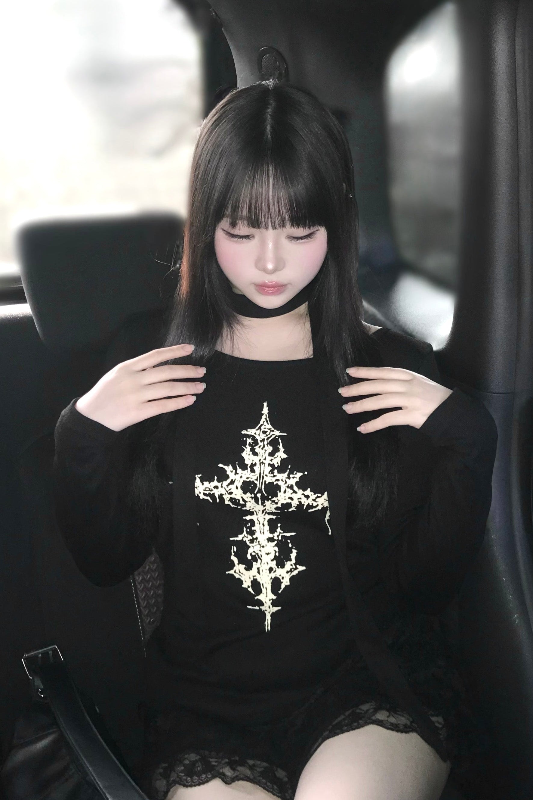 クロスプリントトップス KR13433