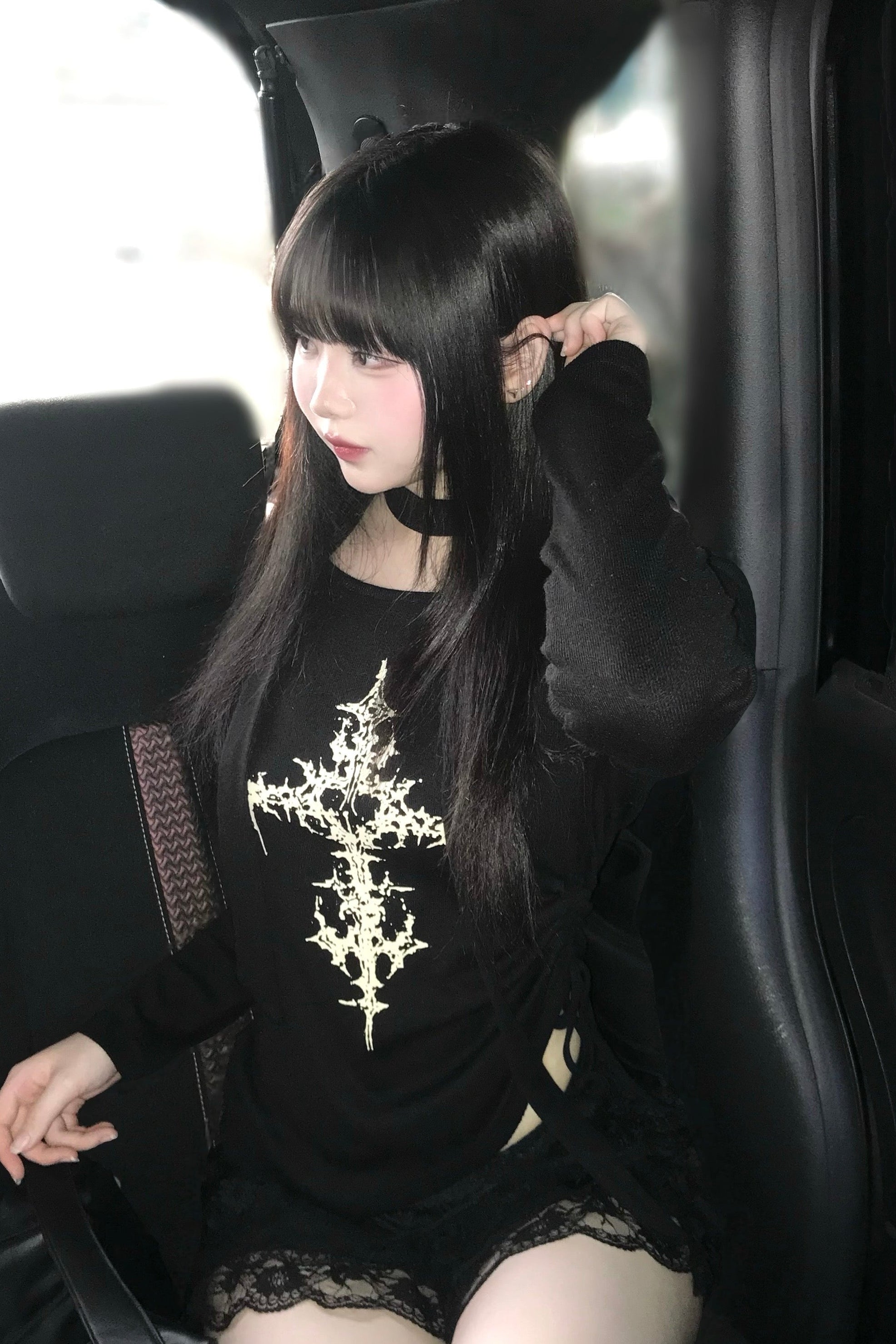 クロスプリントトップス KR13433