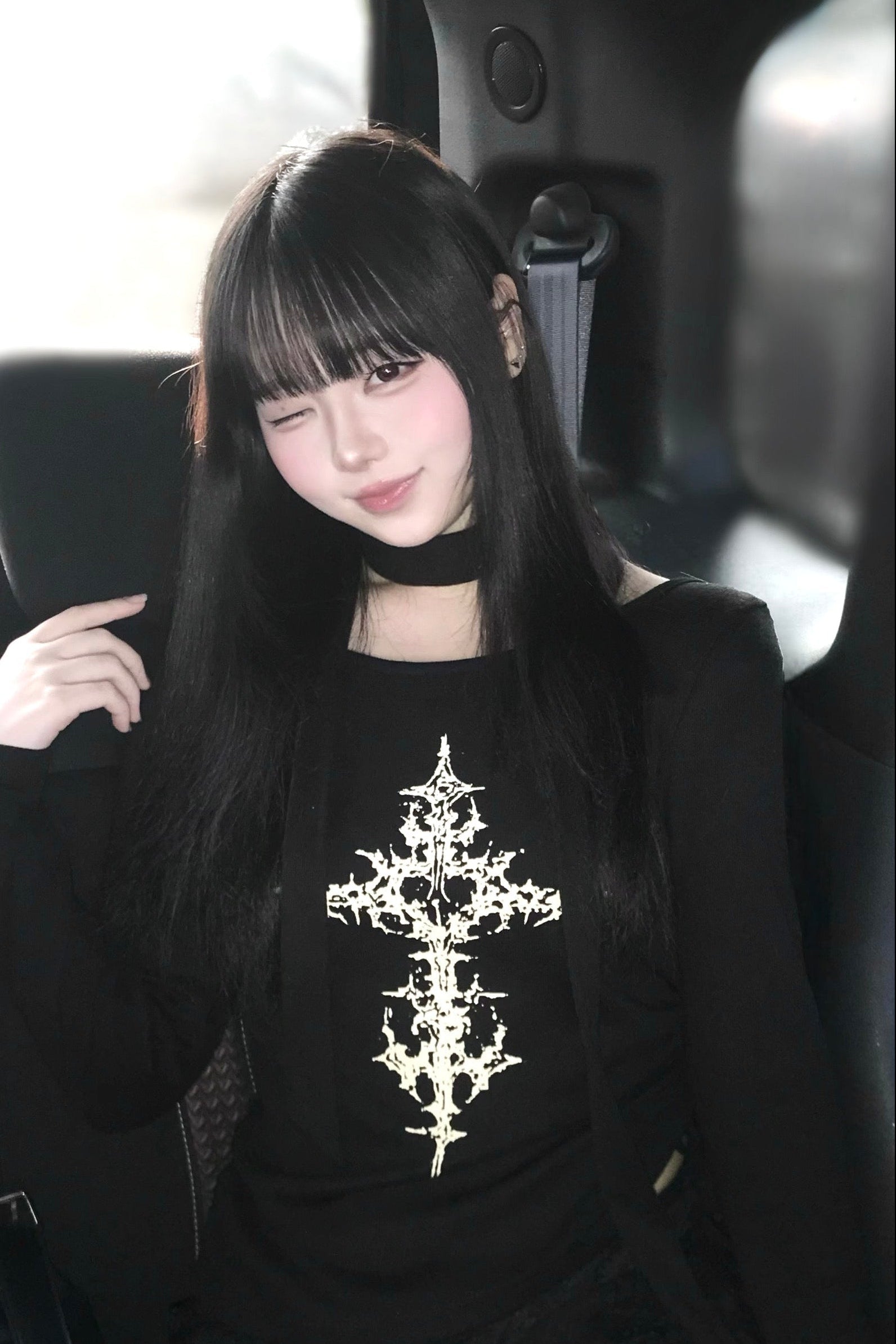 クロスプリントトップス KR13433