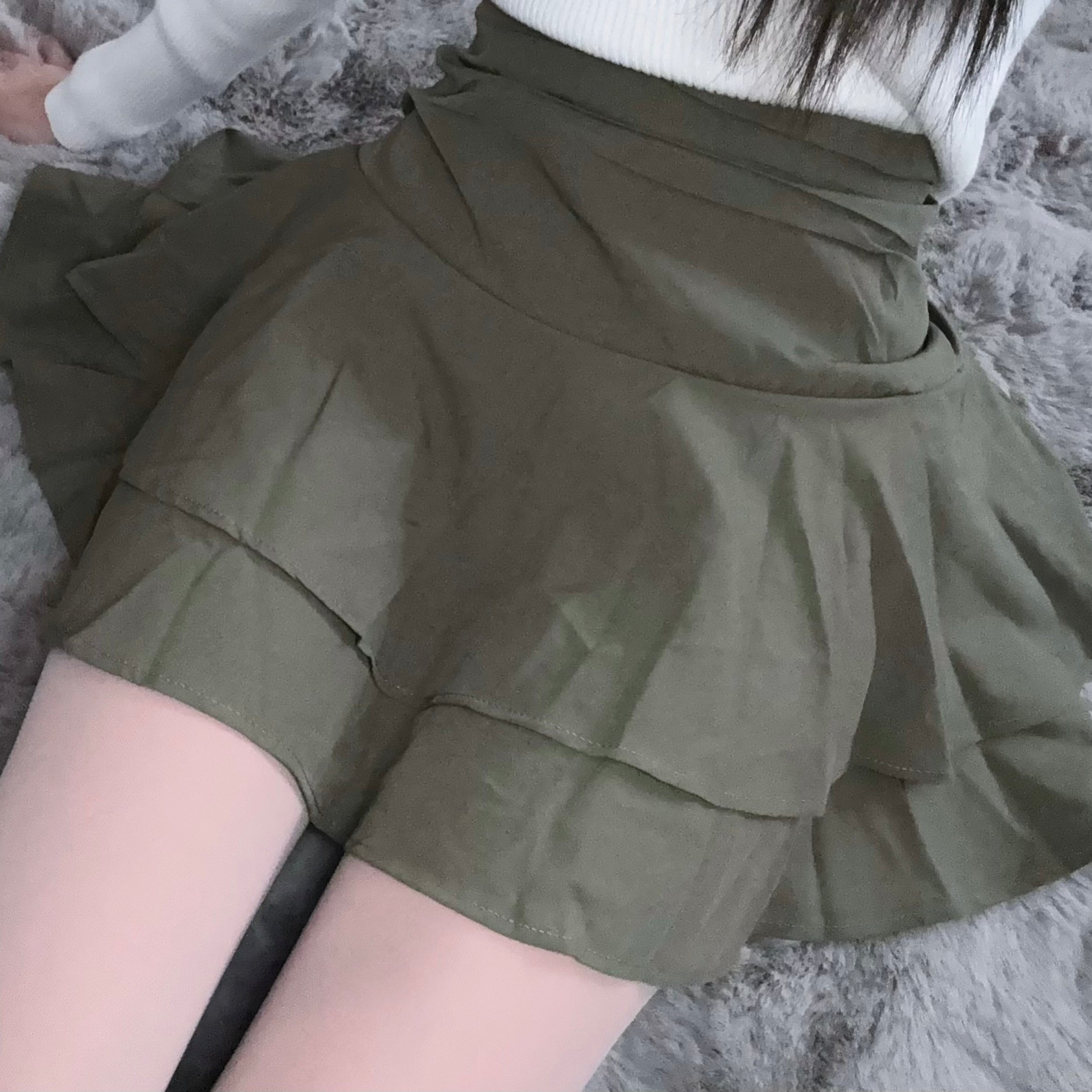 フリルティアードスカート KR13592