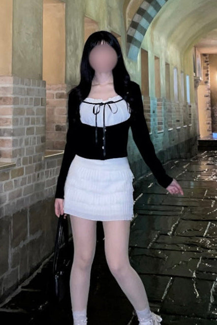 フリルティアードAラインスカート KR14447