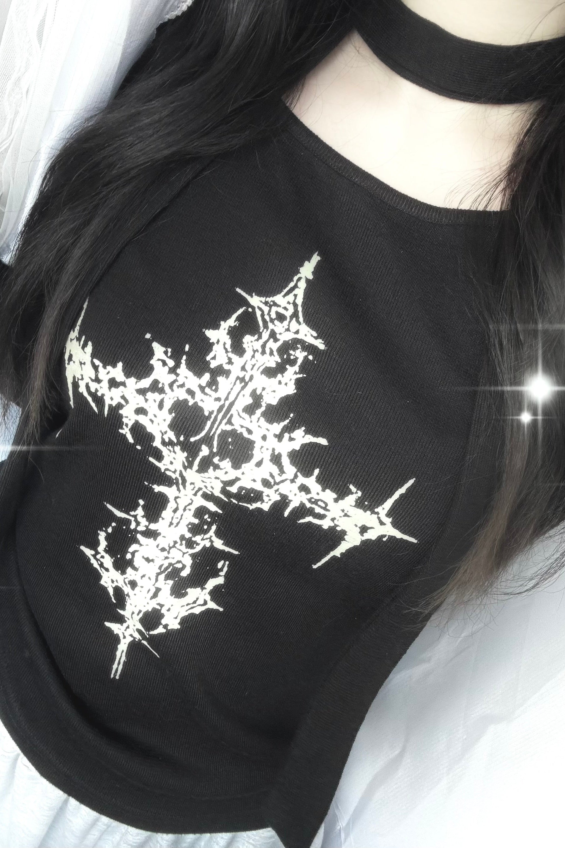 クロスプリントトップス KR13433