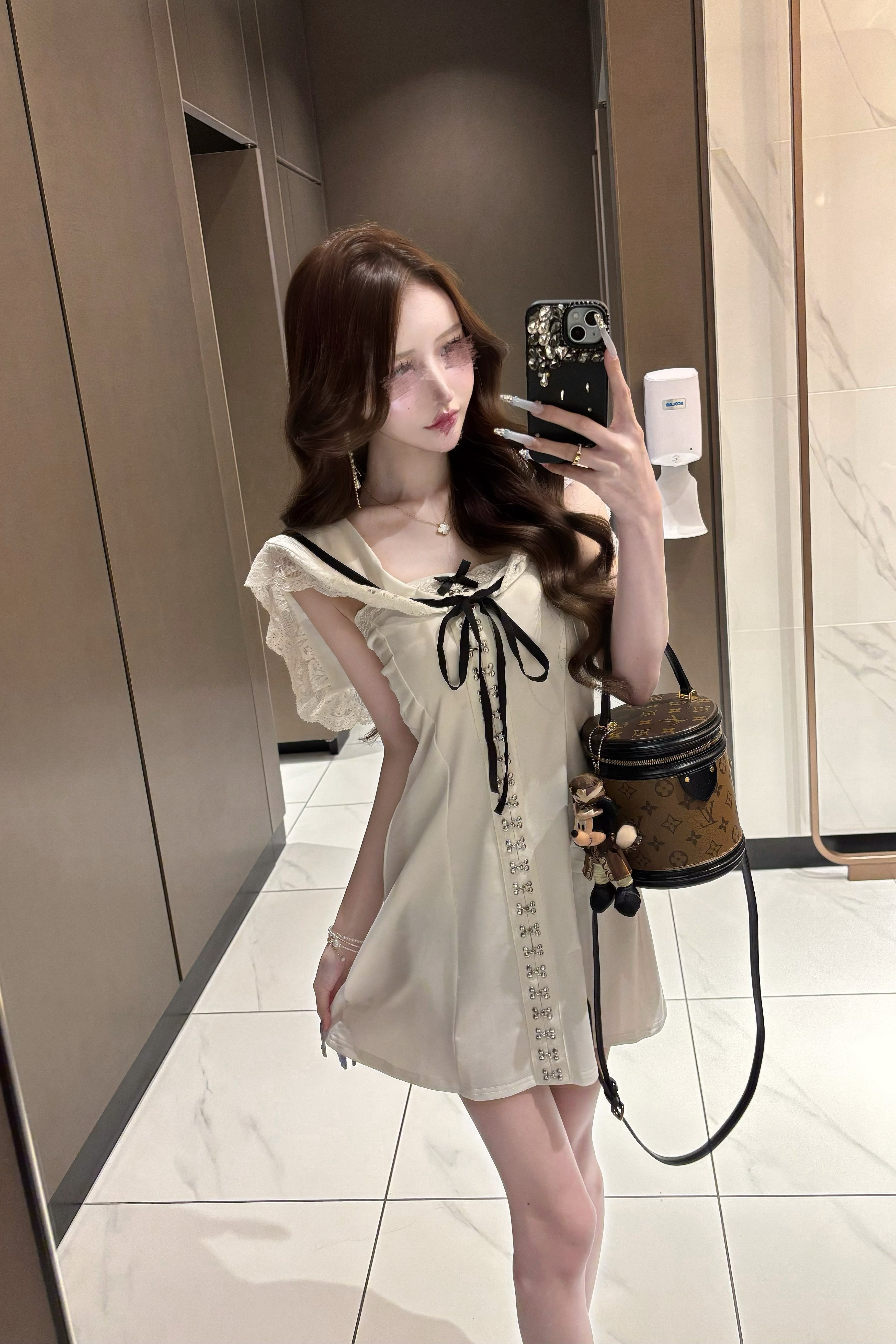 大きいサイズ３Ｌ４Ｌ☆きれいなお姉さんコーデ新品☆レースフリルウエストリボン GOLDJAPAN（ゴールドジャパン） 大きいサイズ レディース トップス