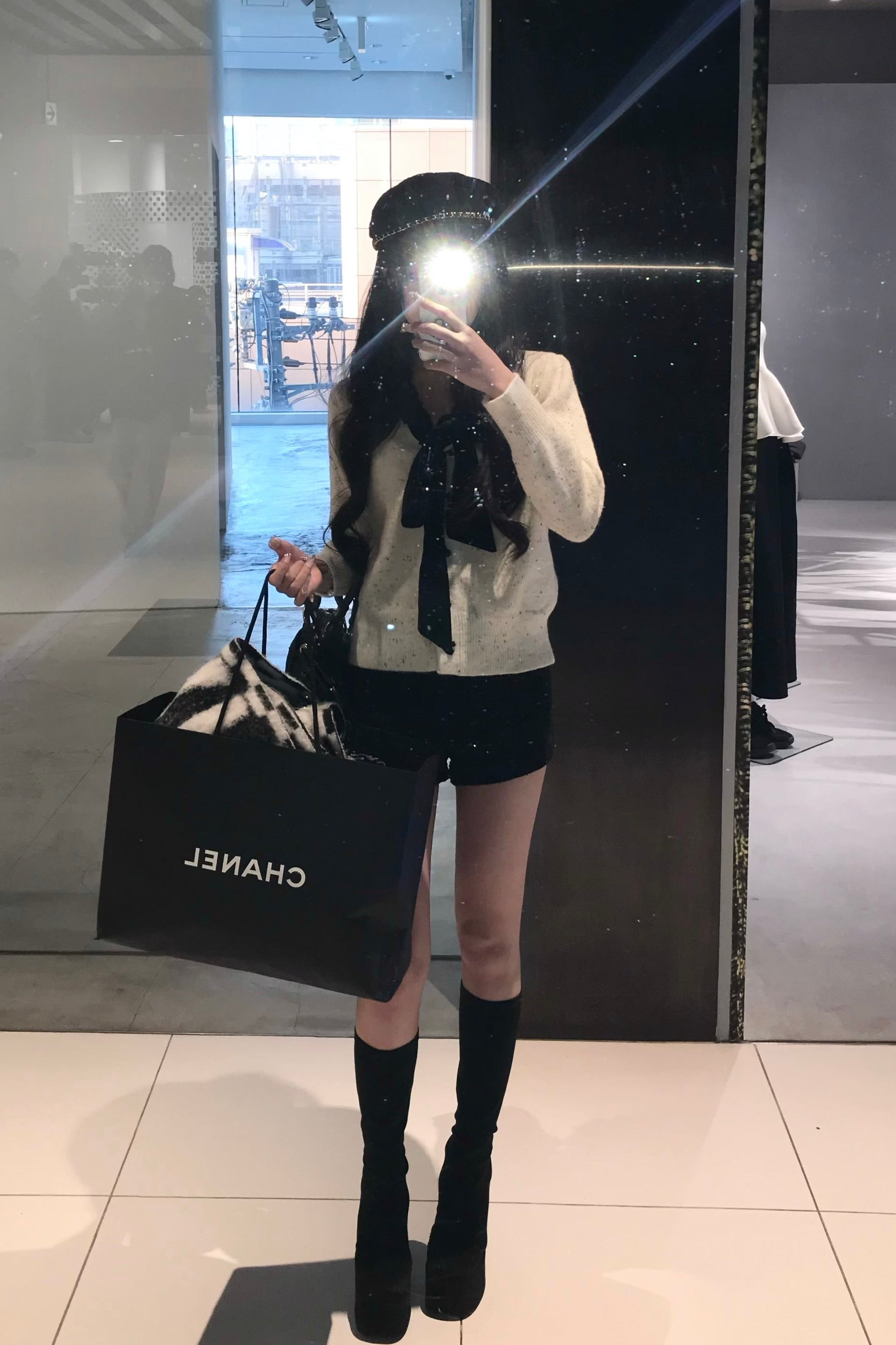 ベルベットリボンカーディガン KR13746