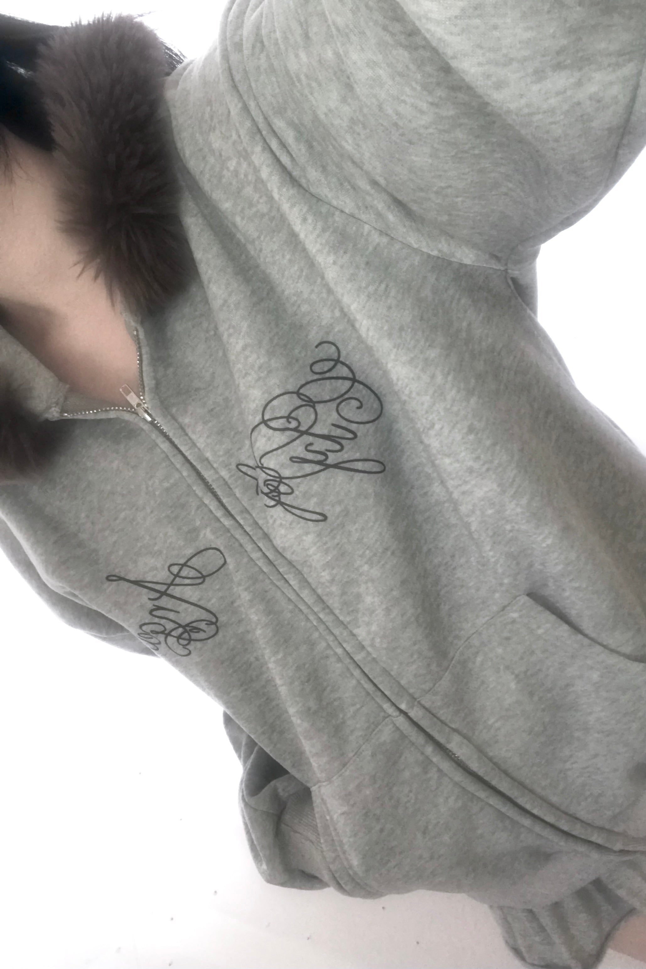 ロゴファーパーカー KR13439