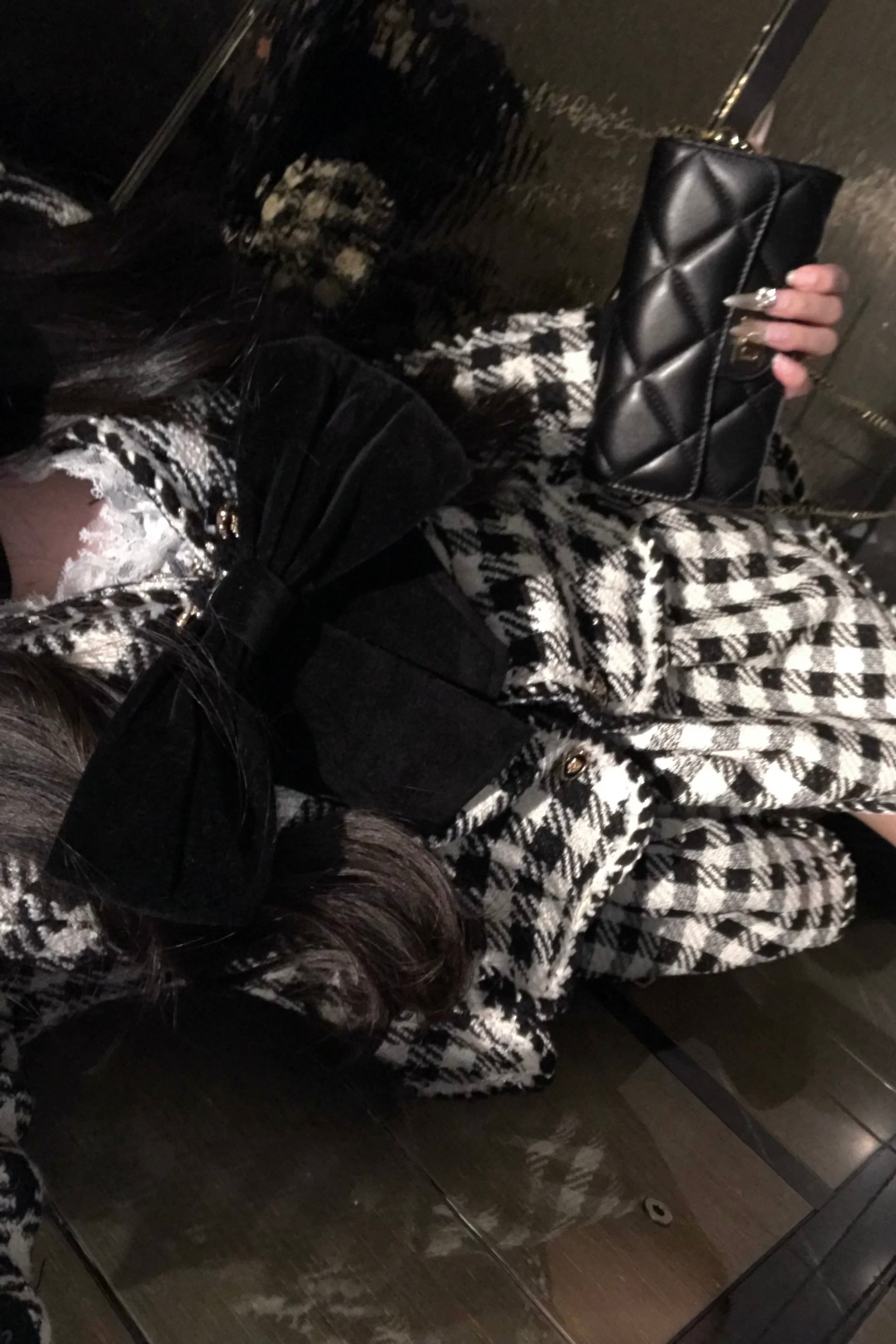 チェックツイードセットアップ KR30257