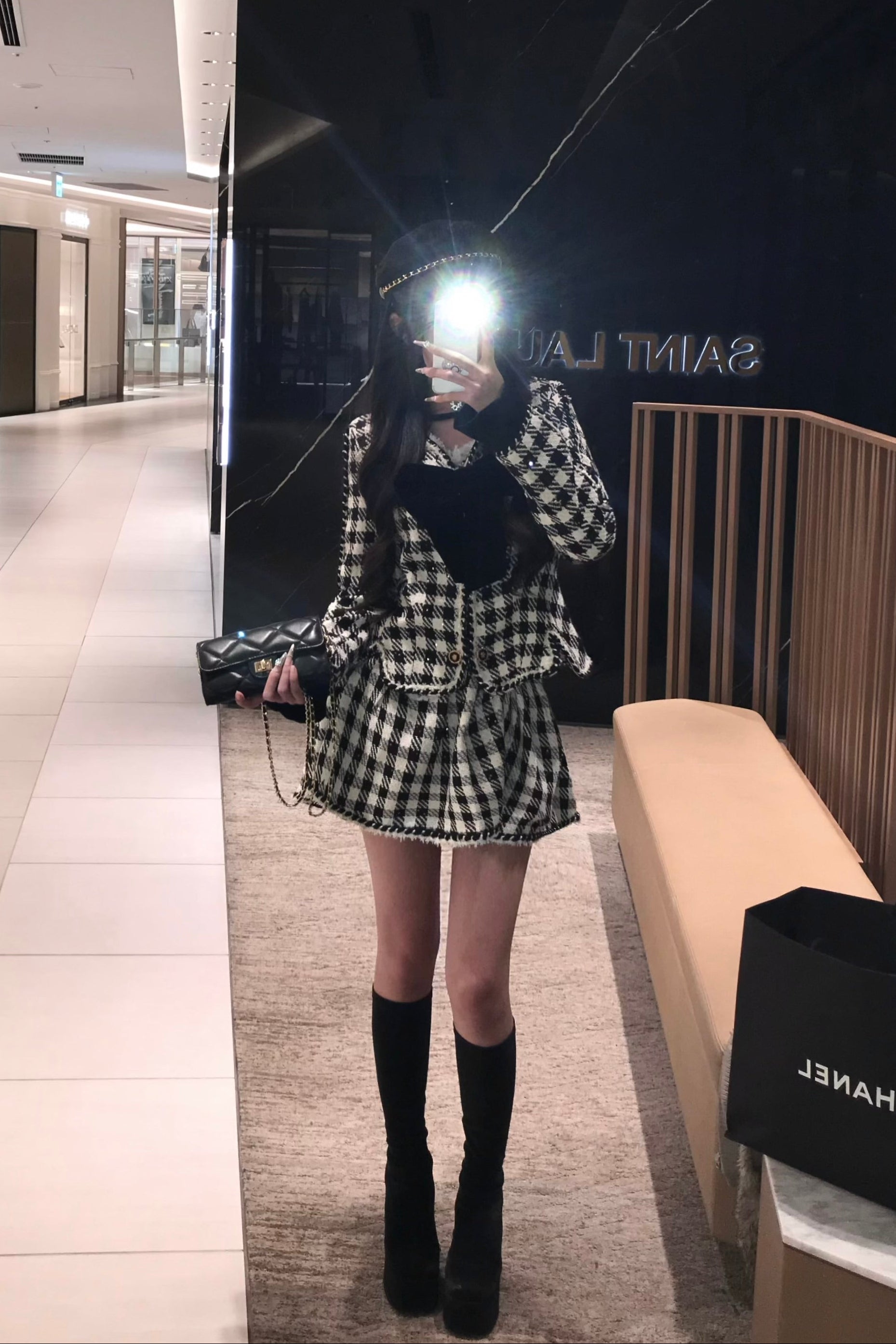 チェックツイードセットアップ KR30257