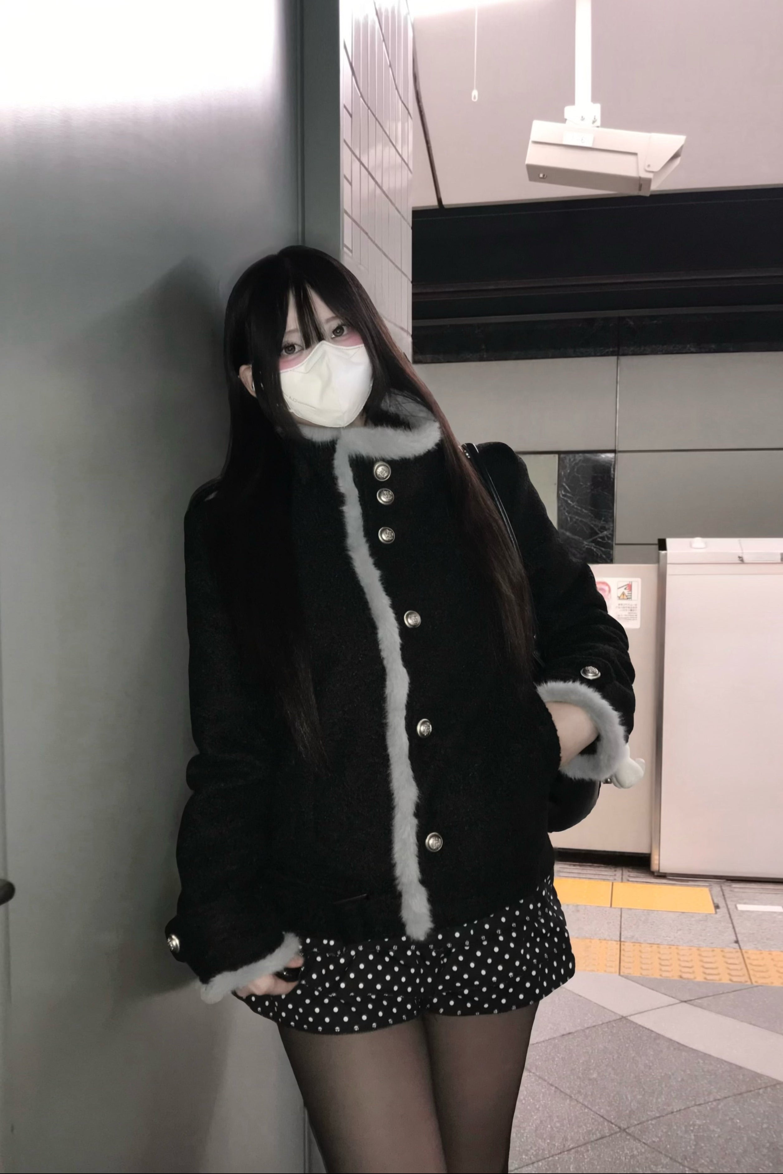 スタンドカラークラシカルコート KR30365