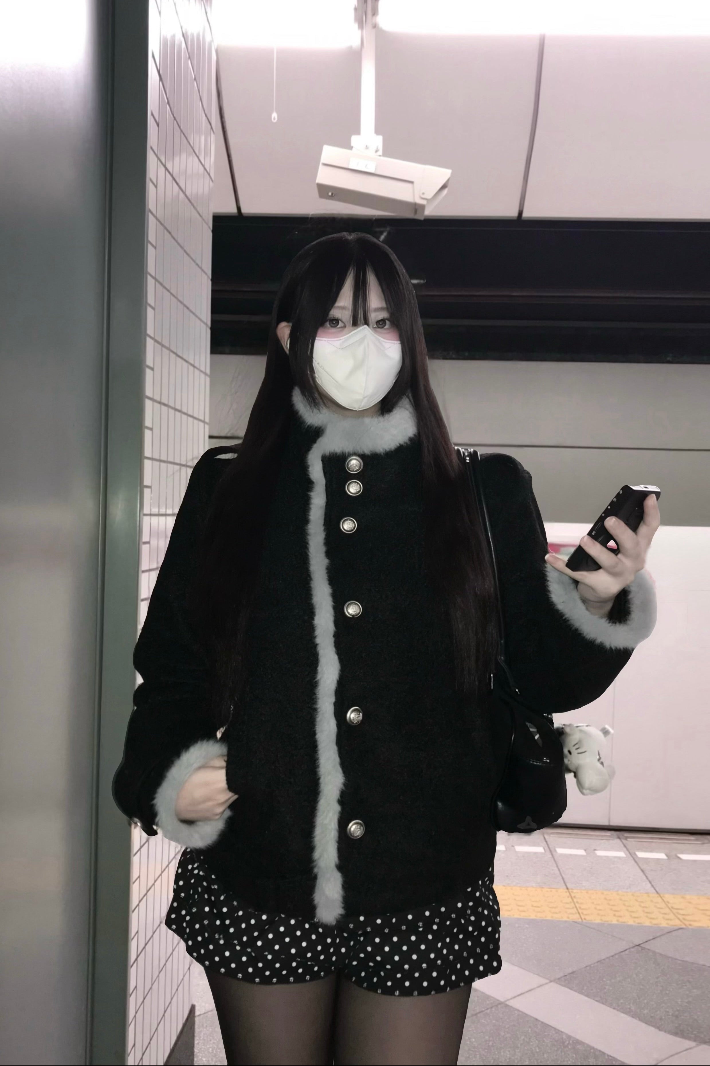 スタンドカラークラシカルコート KR30365