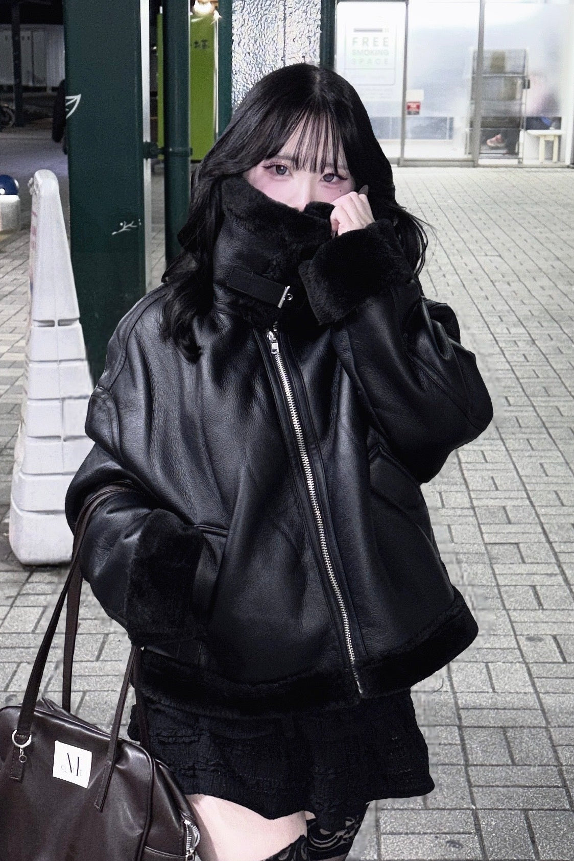 ライダースジャケット　130 プロフ読んでね connectii_m-cl-jk-080