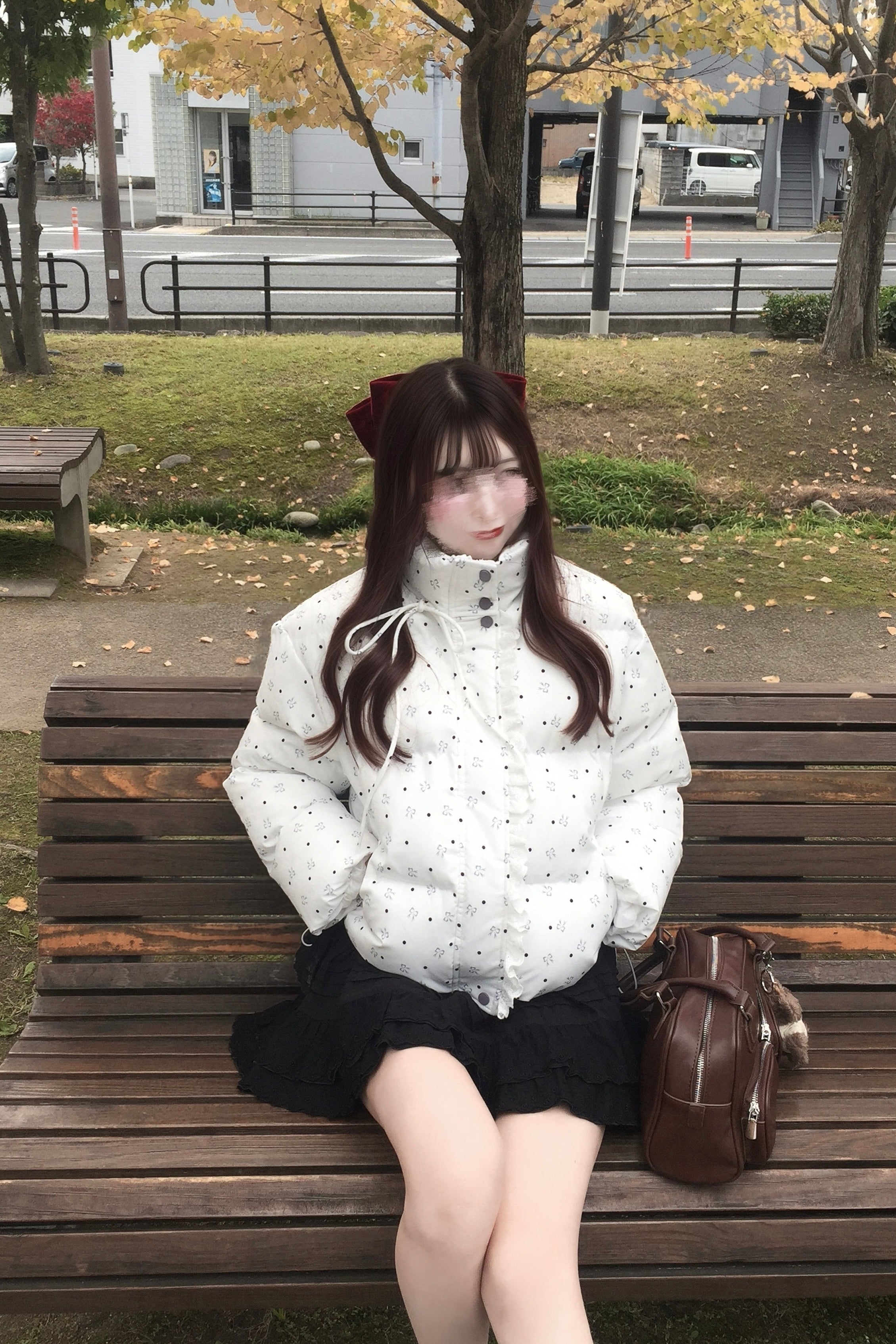 リボンデザインダウン KR30134