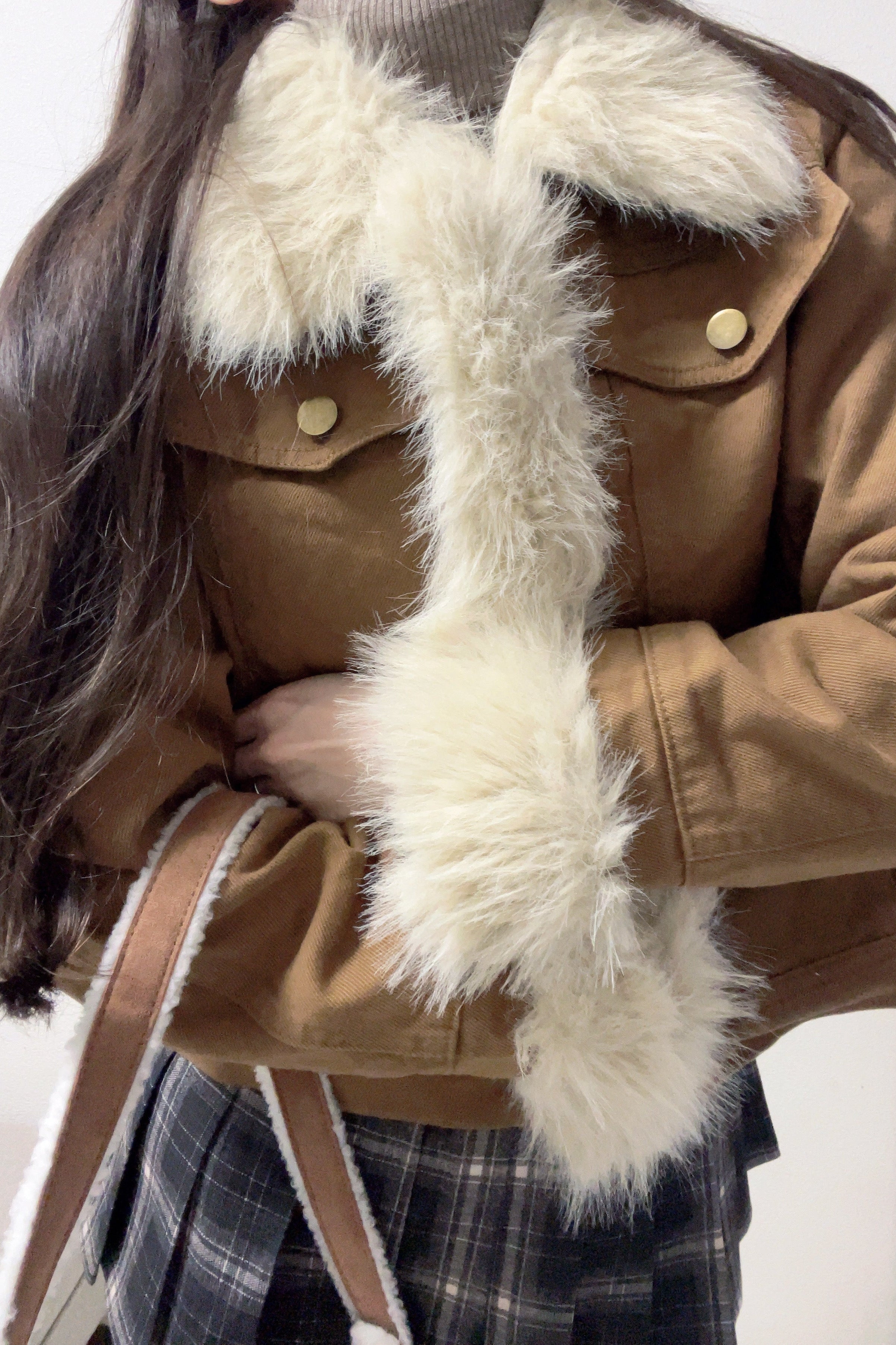 チェックプリーツミニスカート KR13787