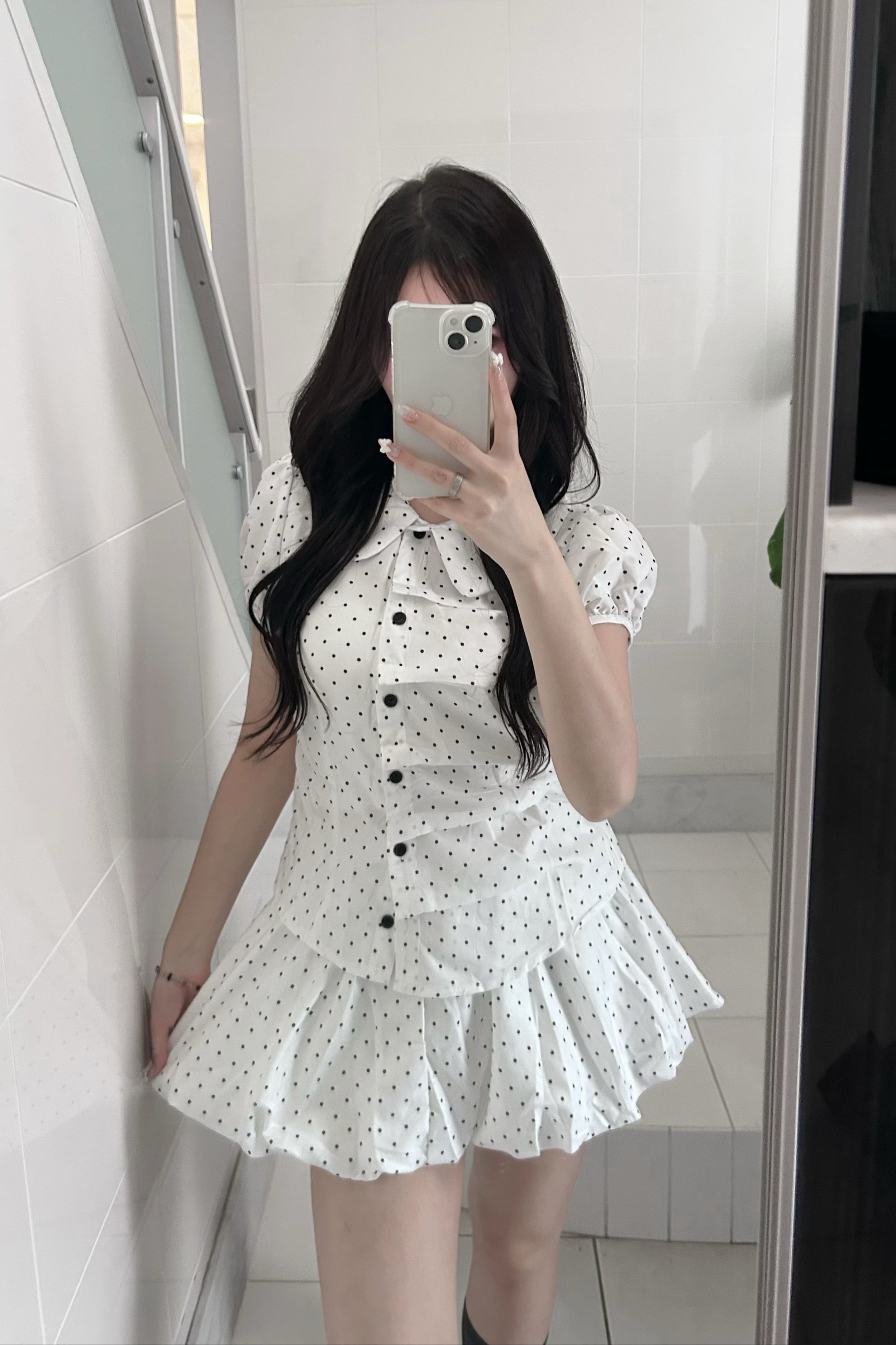 カジュアルドットセットアップ KR30606