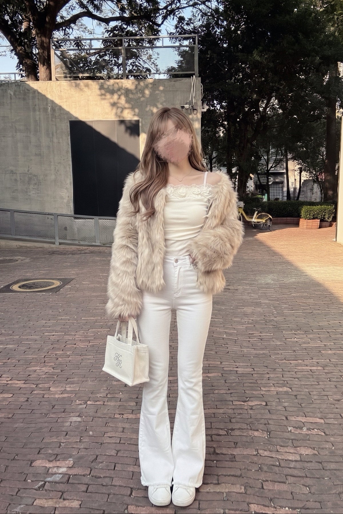 バックリボンフレアパンツ KR15532