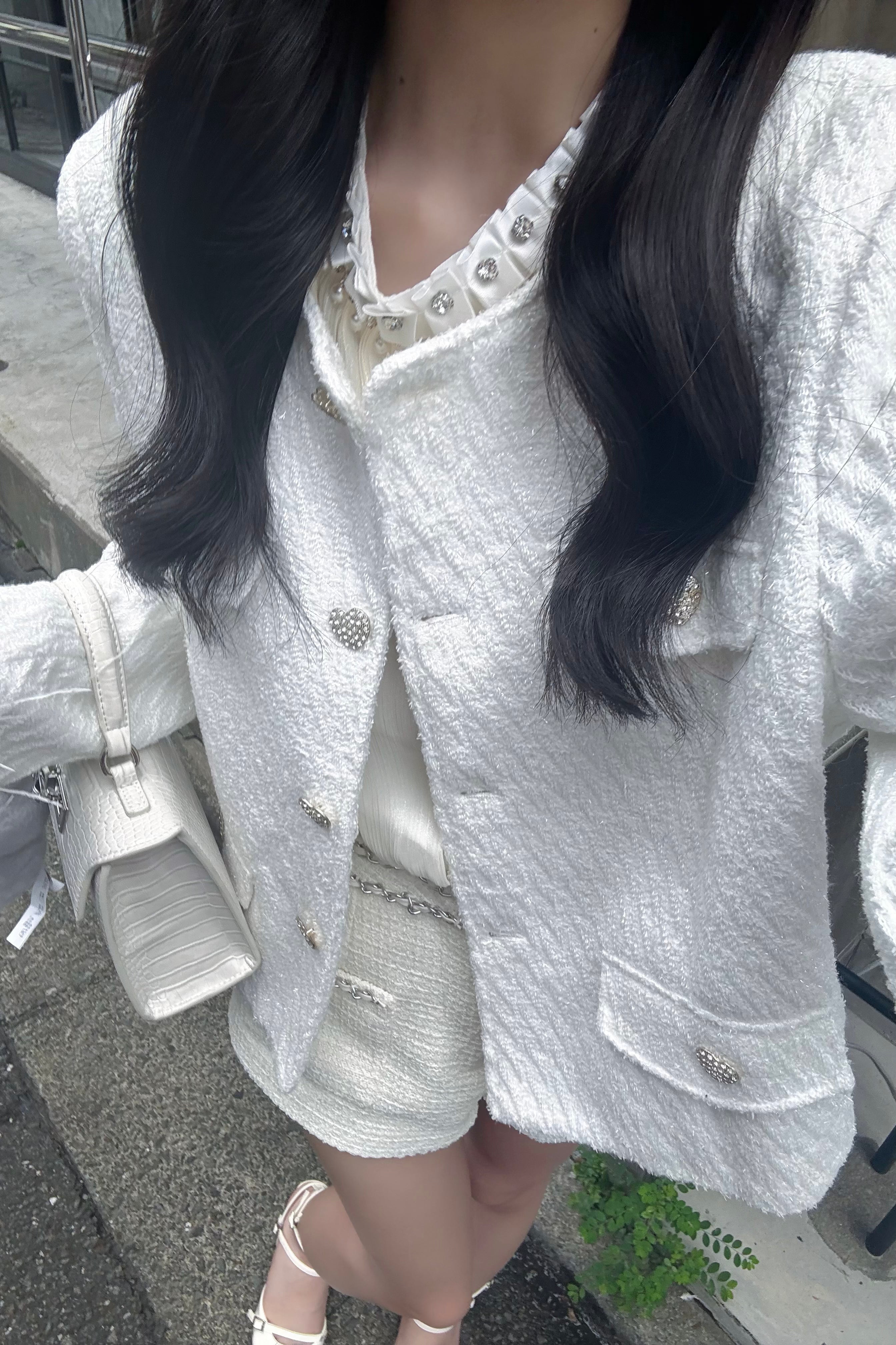 ツイードファージャケット KR12340