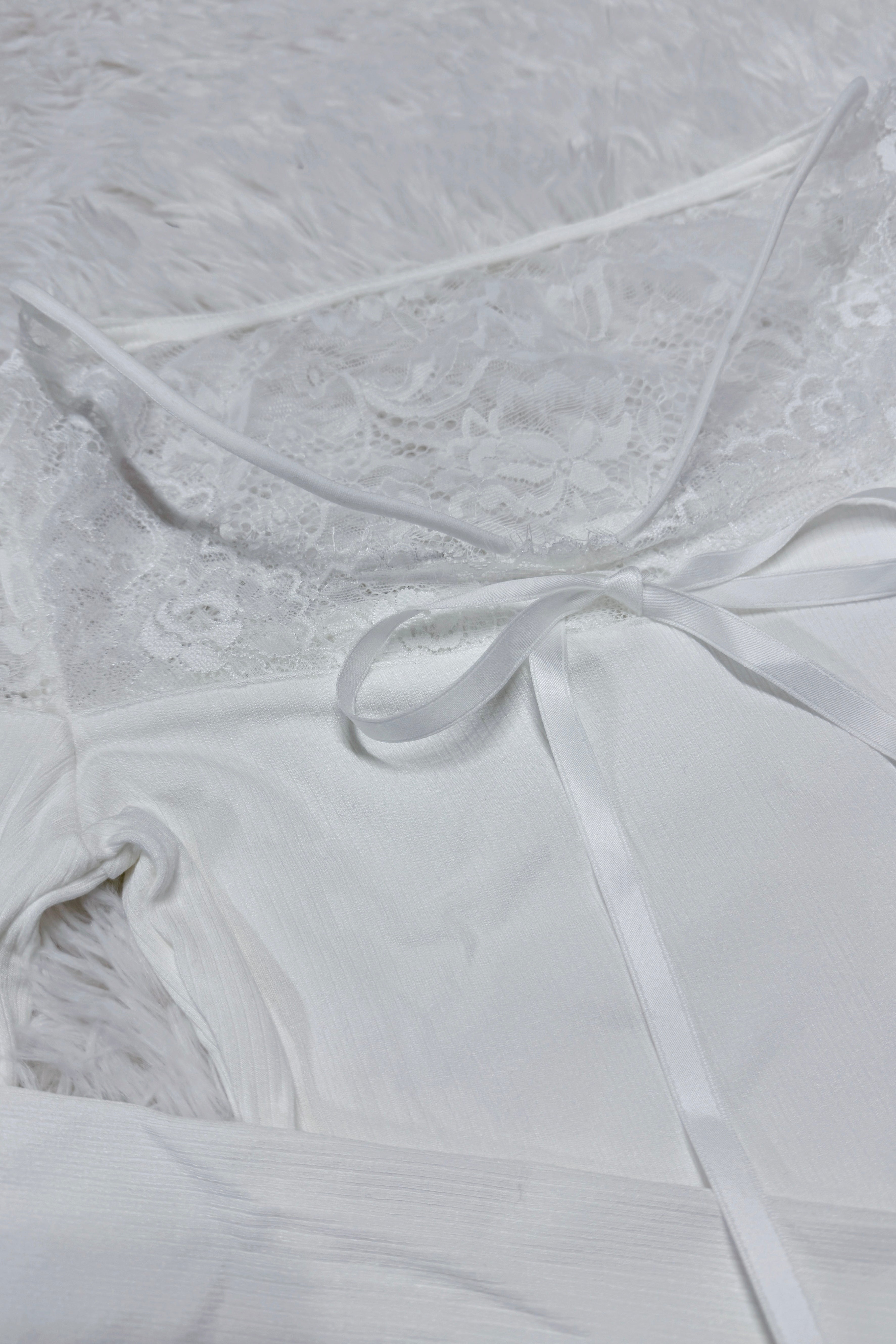 レースリボンクロストップス KR13952