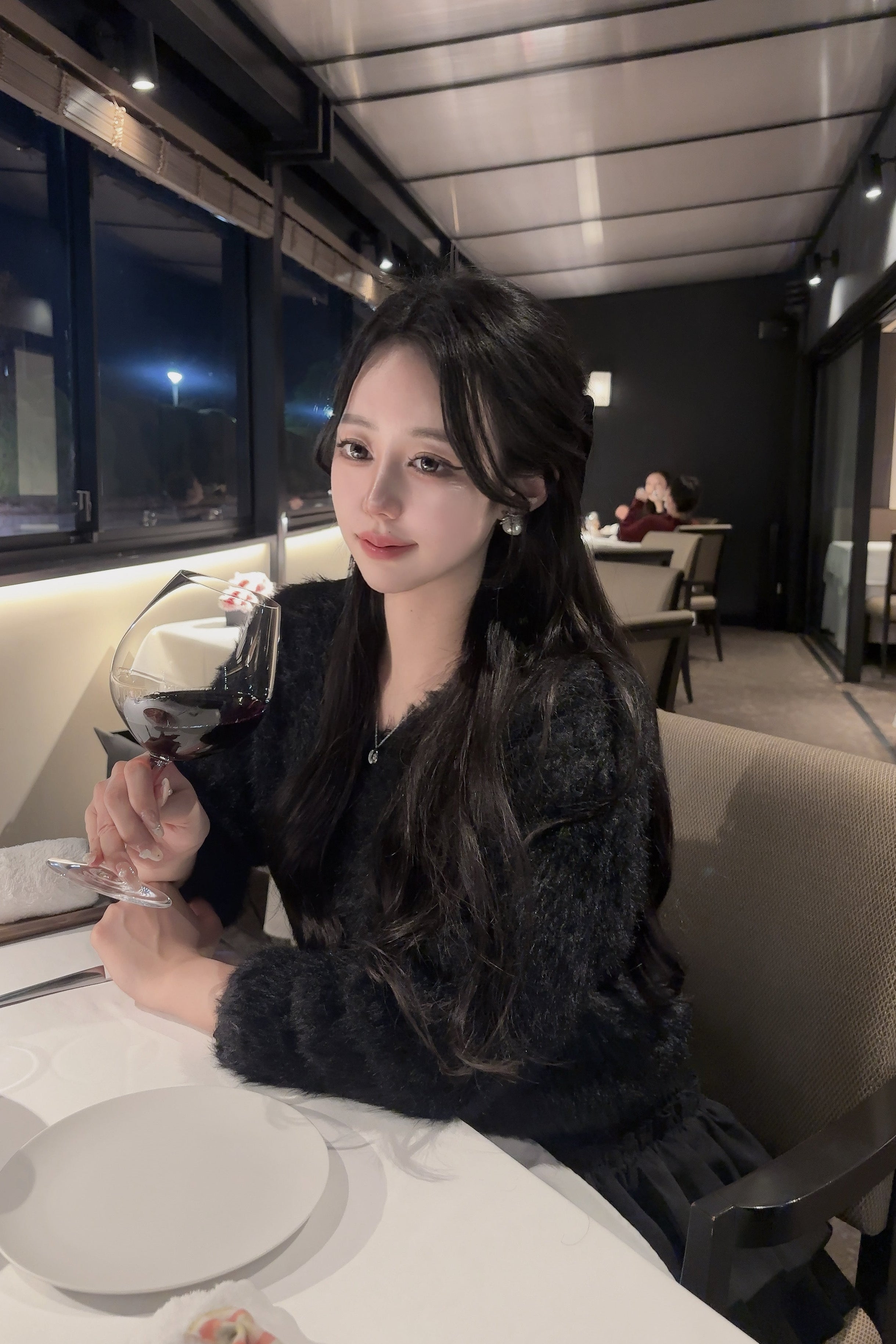 シャギーニットカーディガン KR13893