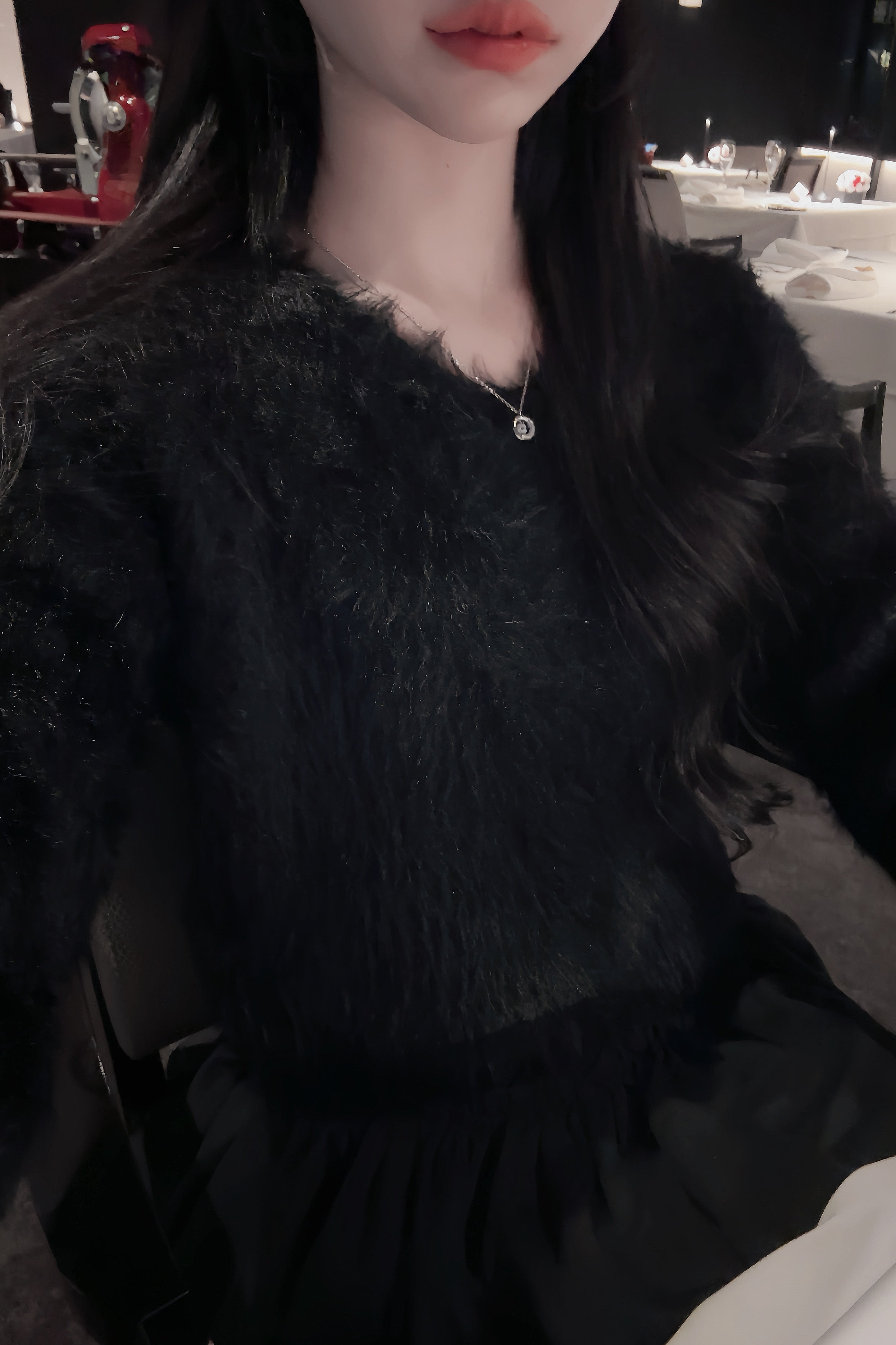 シャギーニットカーディガン KR13893