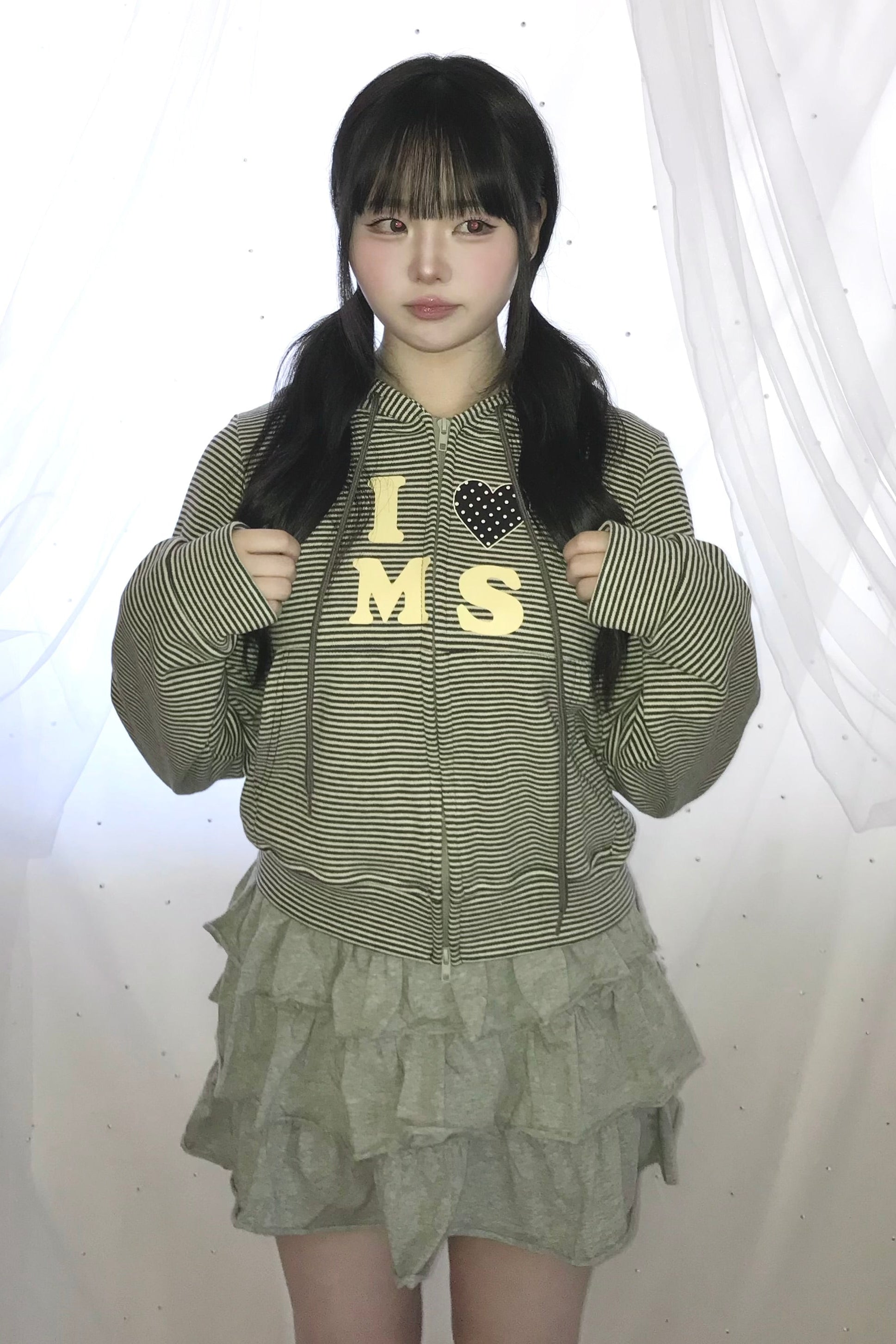 アメリカンジップパーカー KR13432