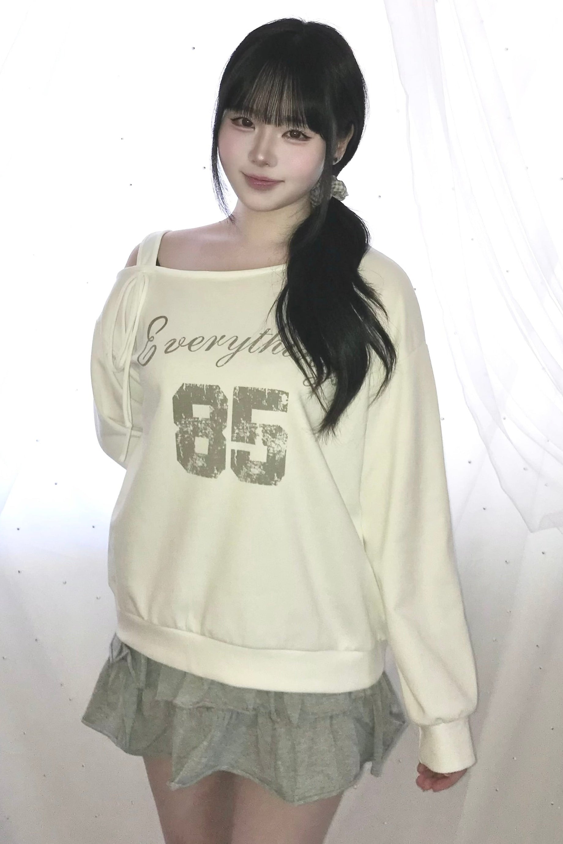 ナンバーロゴスウェット KR13431