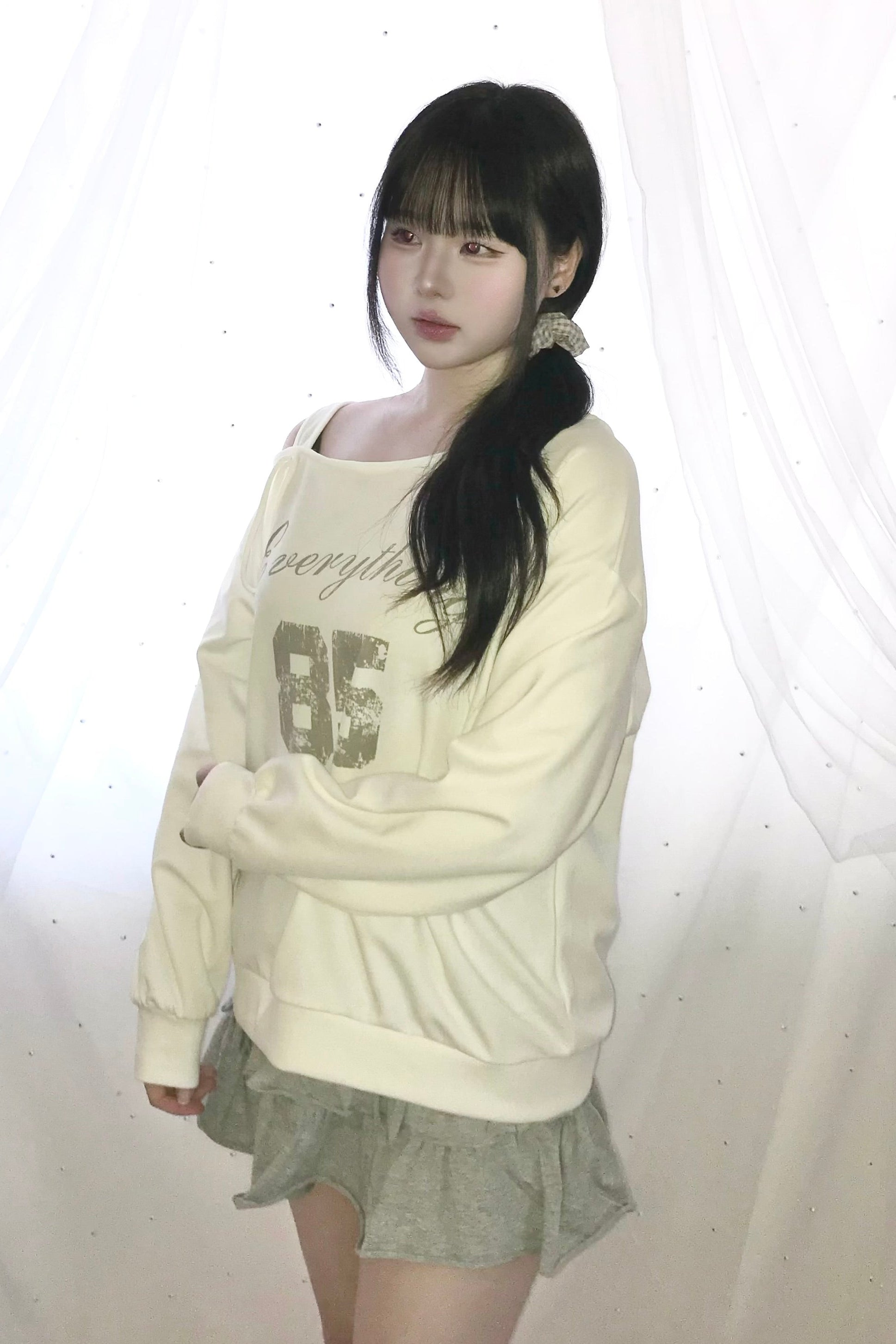 ナンバーロゴスウェット KR13431