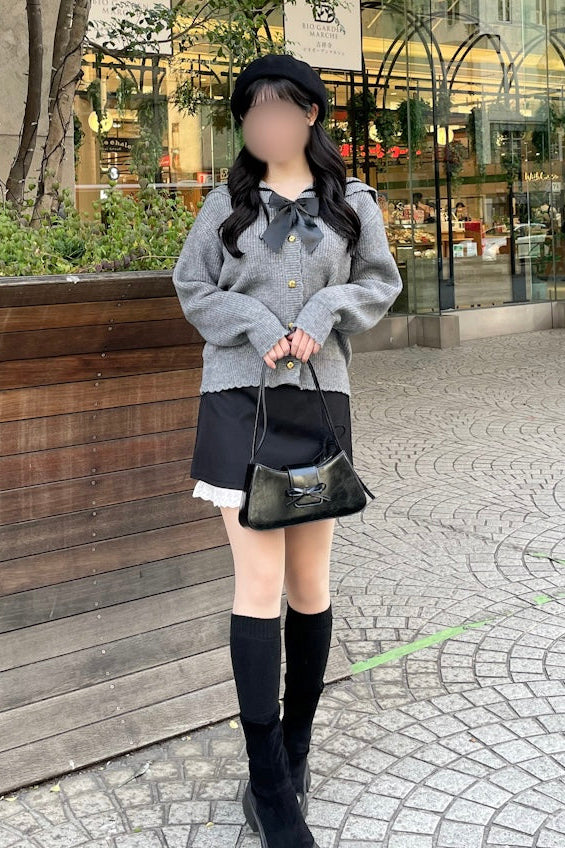 フロントリボンセーラーカーディガン KR13741