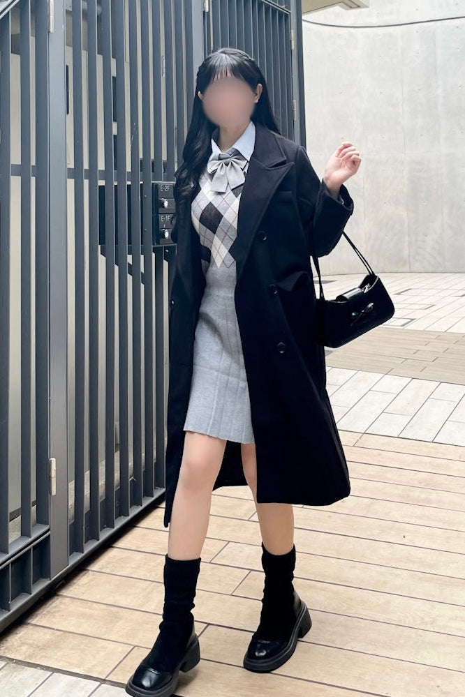 シンプルチェスターコート KR30253