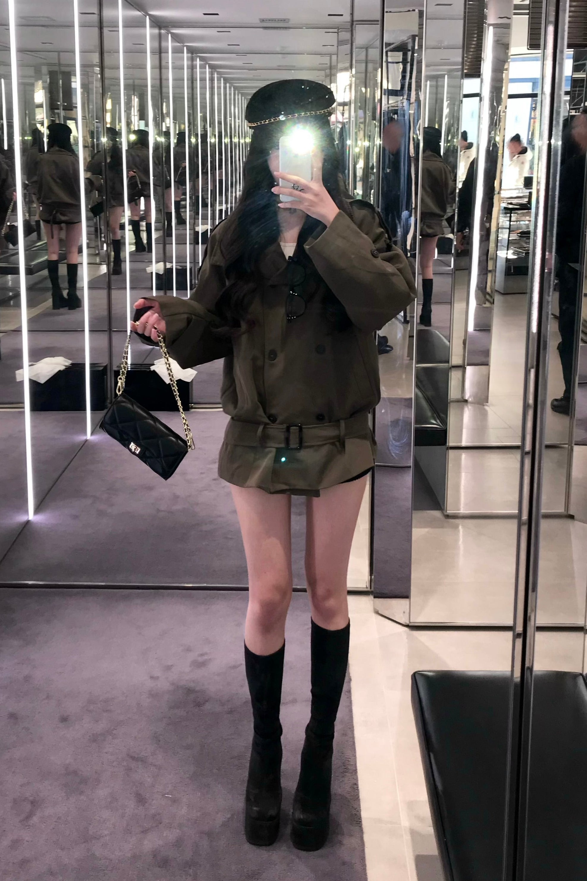 ミリタリートレンチコート KR30280