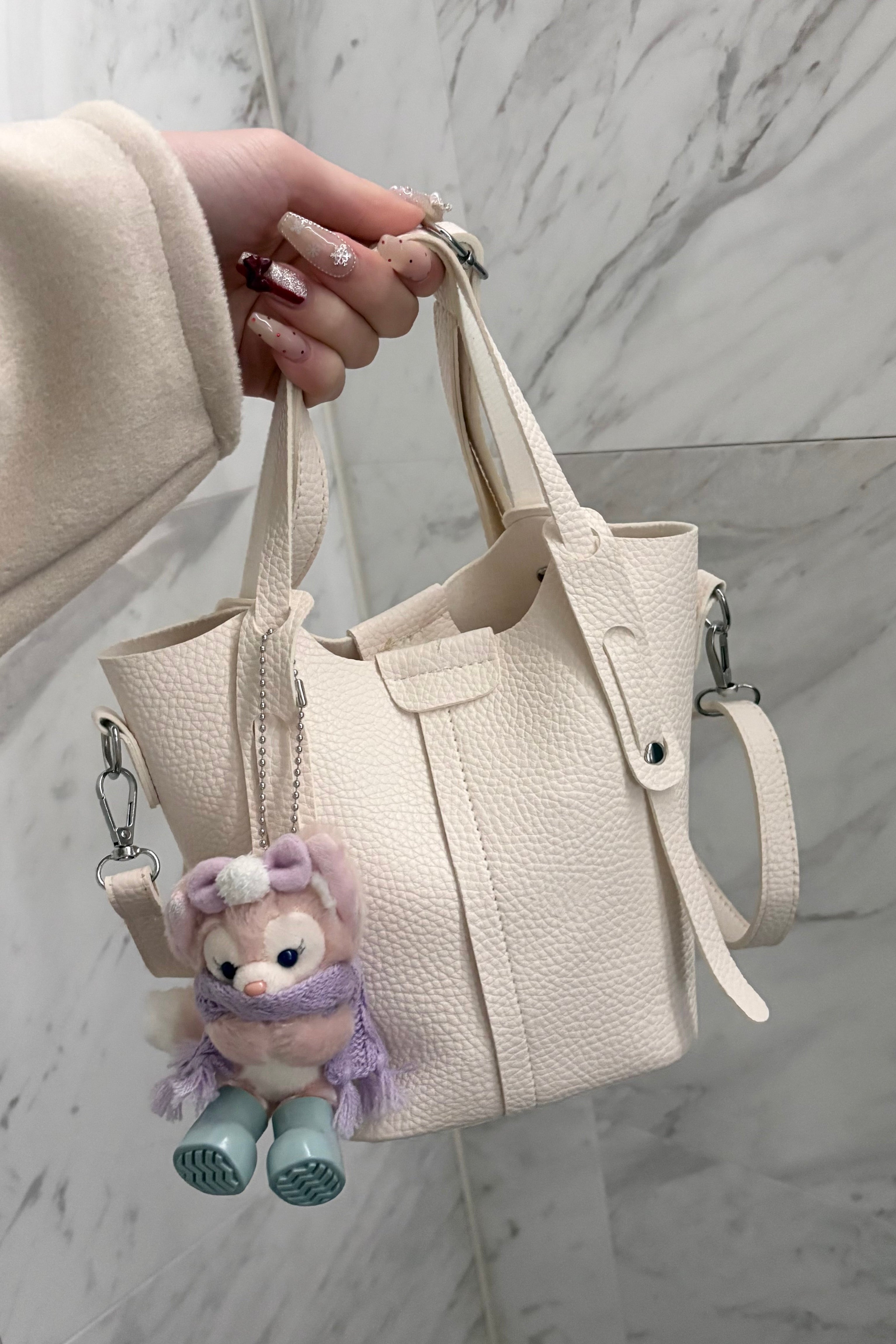 シンプルレザーバッグ KR13625