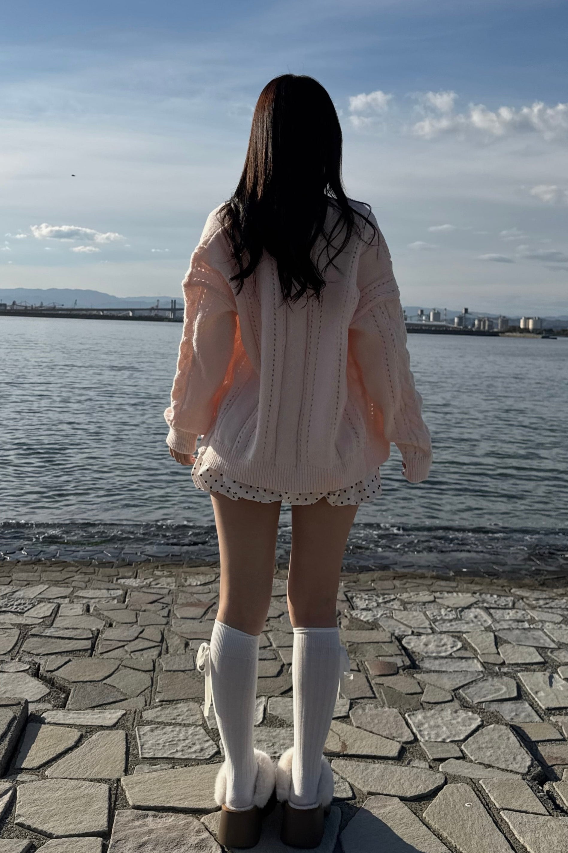 ケーブルニットカーディガン KR13698