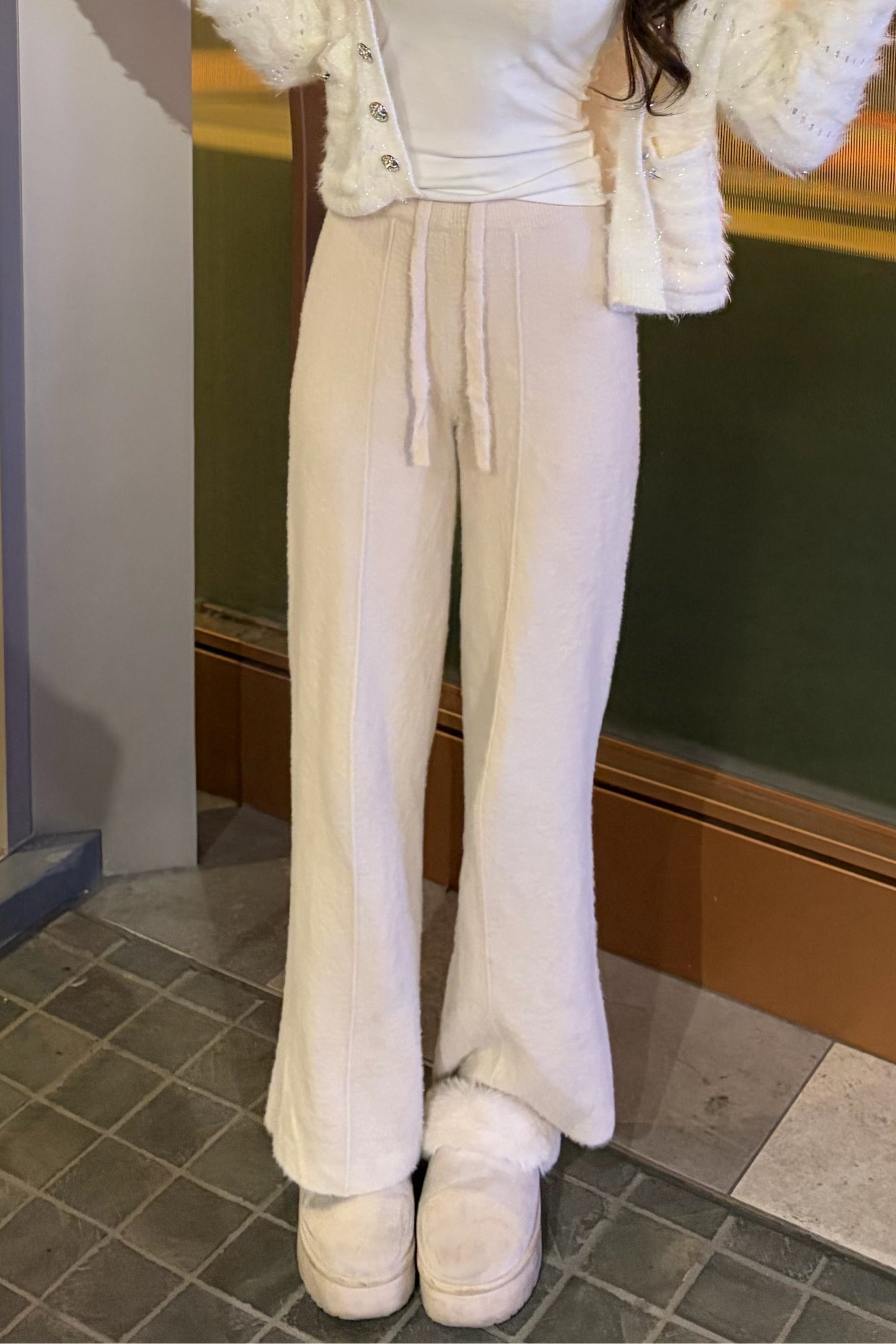 ベーシックニットパンツ KR13817