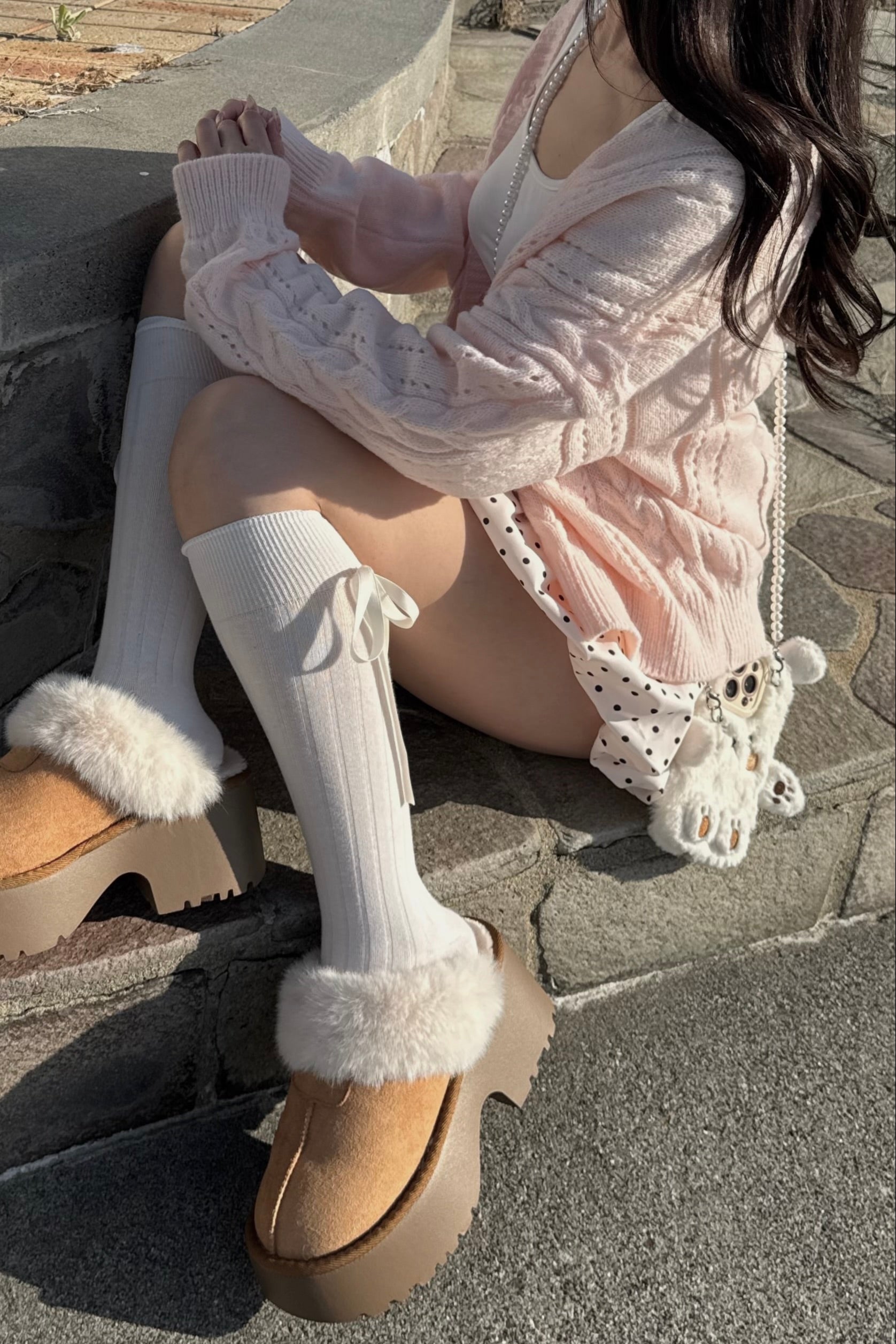 ケーブルニットカーディガン KR13698