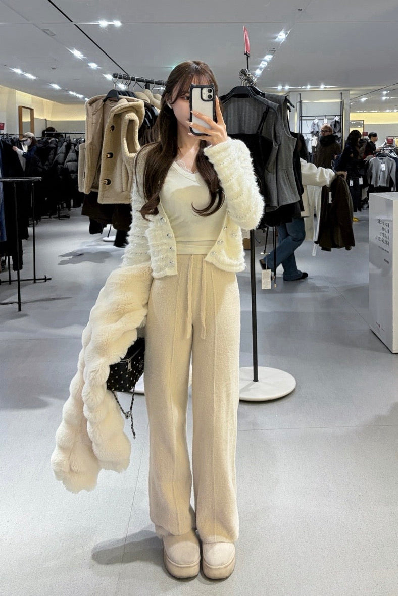 ベーシックニットパンツ KR13817