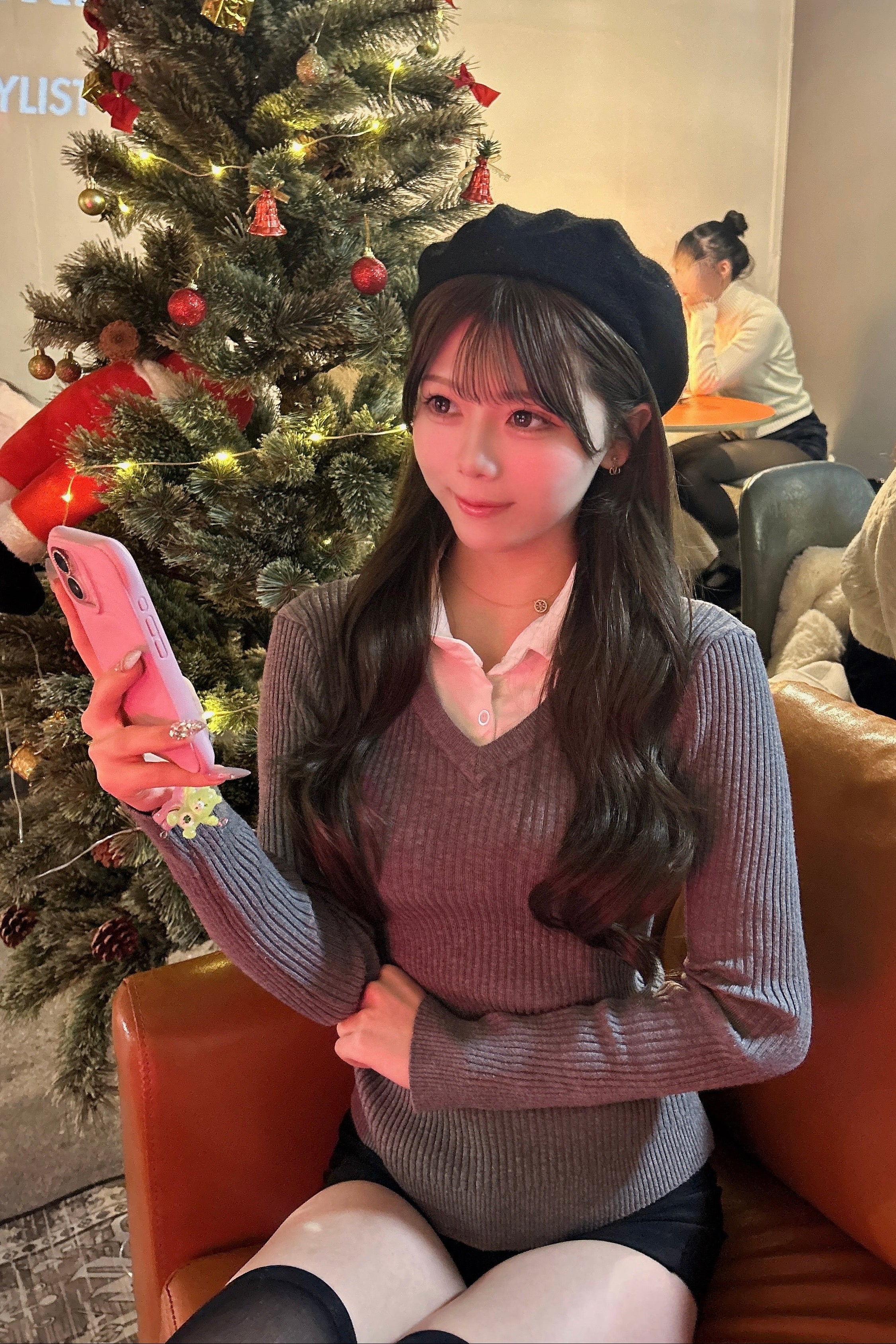 シャツレイヤードニット KR13379