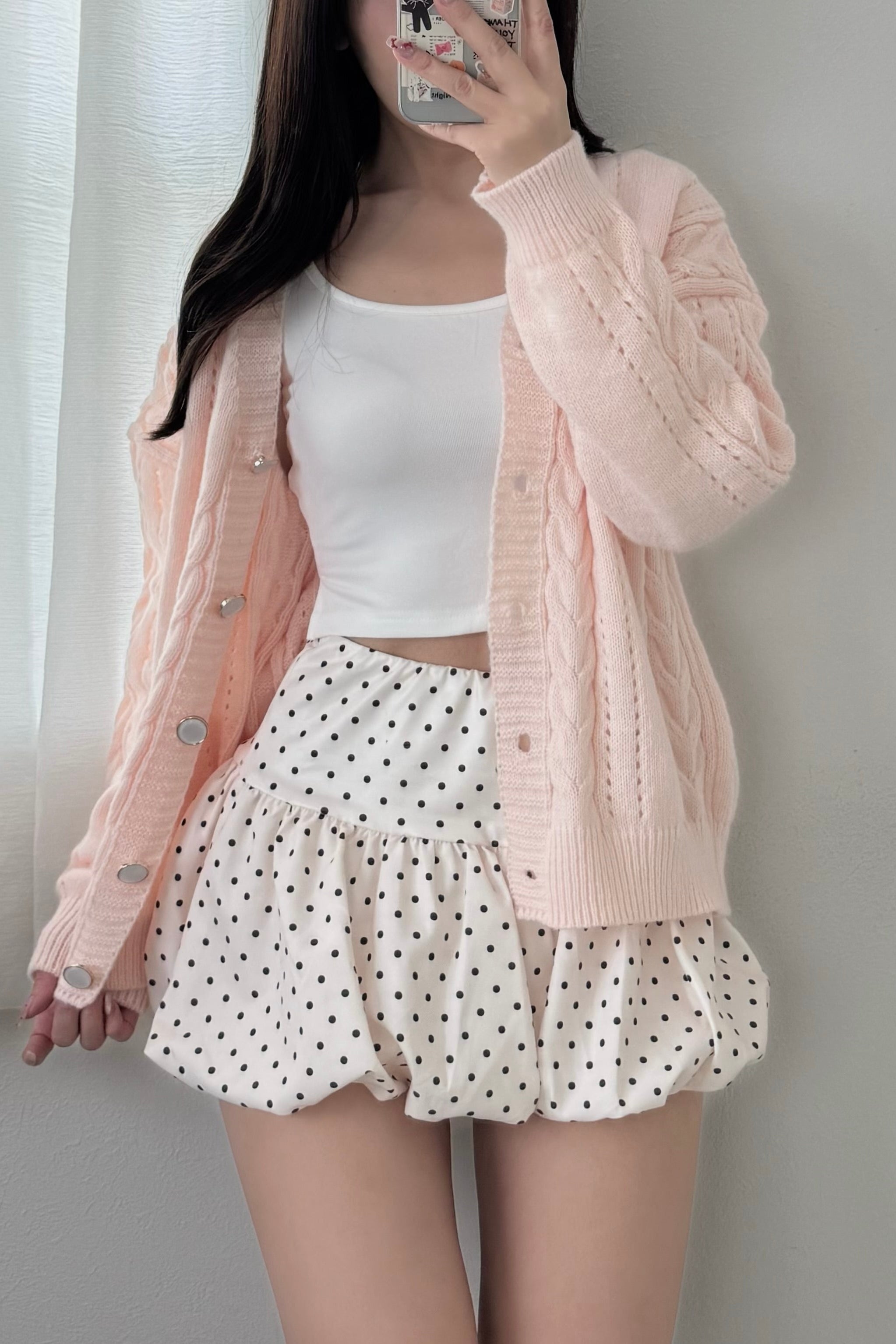 ケーブルニットカーディガン KR13698