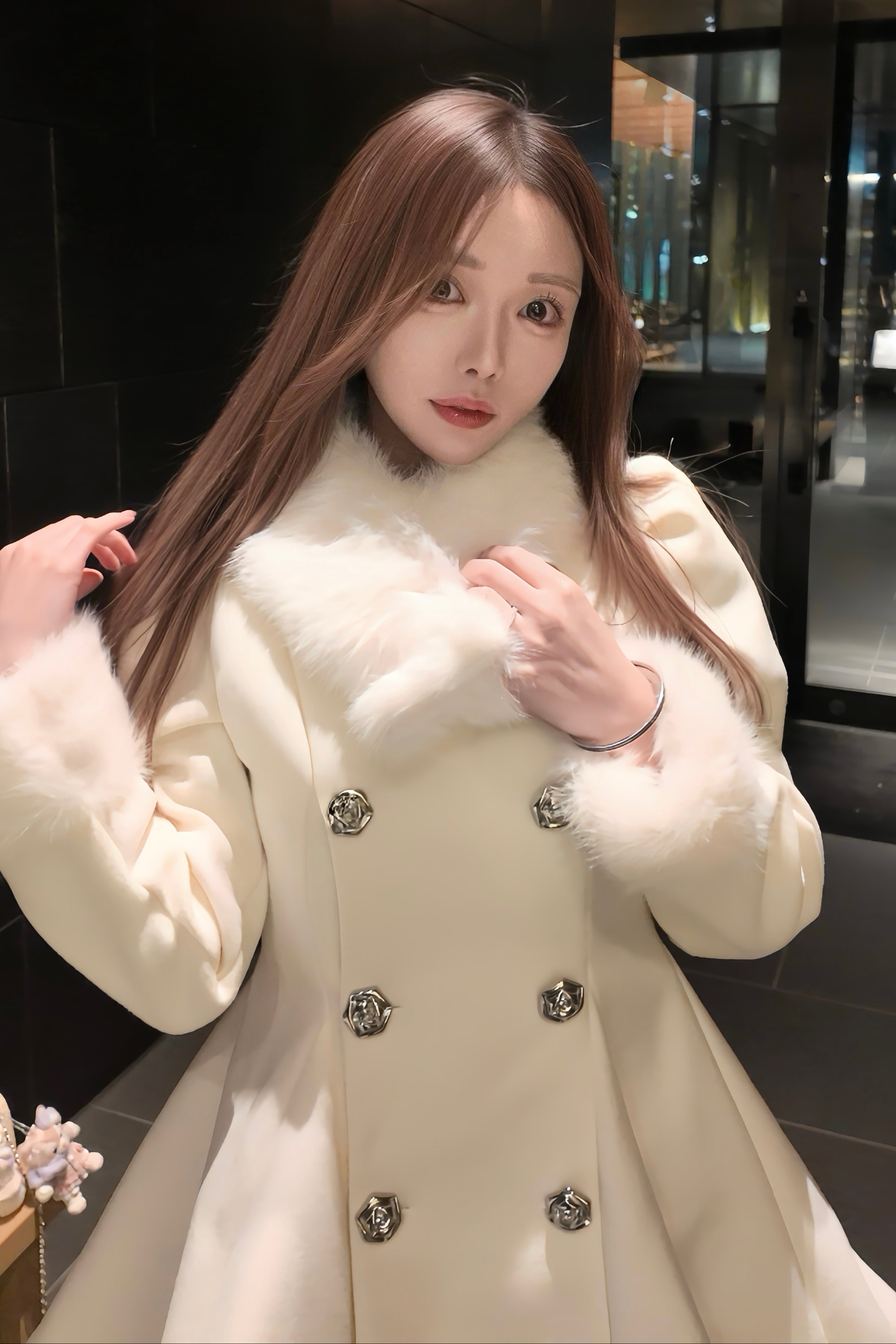 スリーブファープリンセスコート KR13525