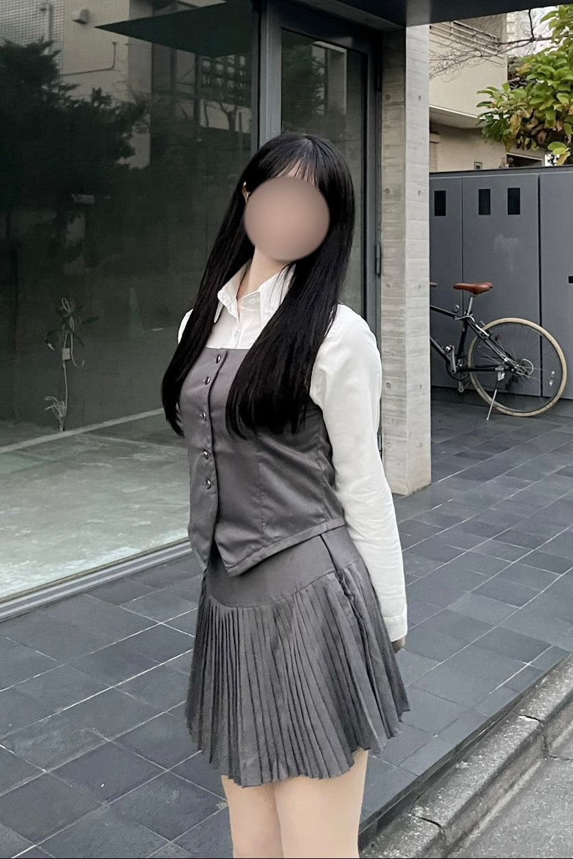 スリーピースプリーツセットアップ KR30251