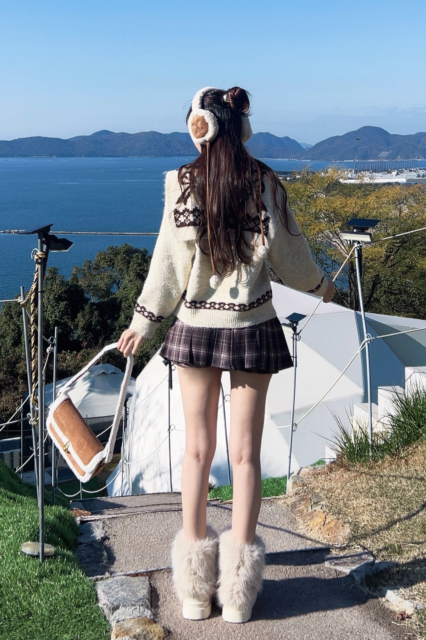 レッグファーブーツ KR13784