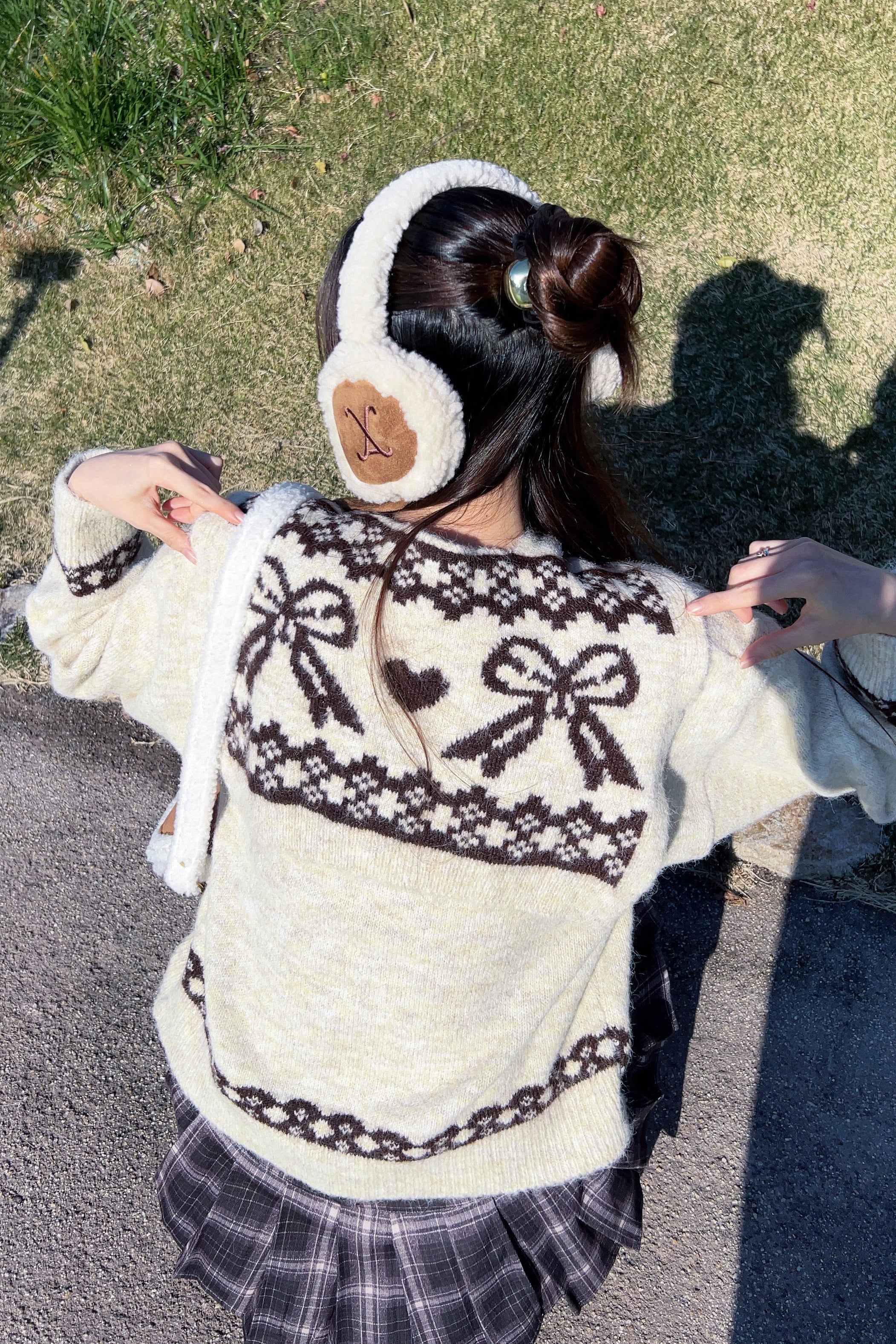 セーラーリボンニット KR13783