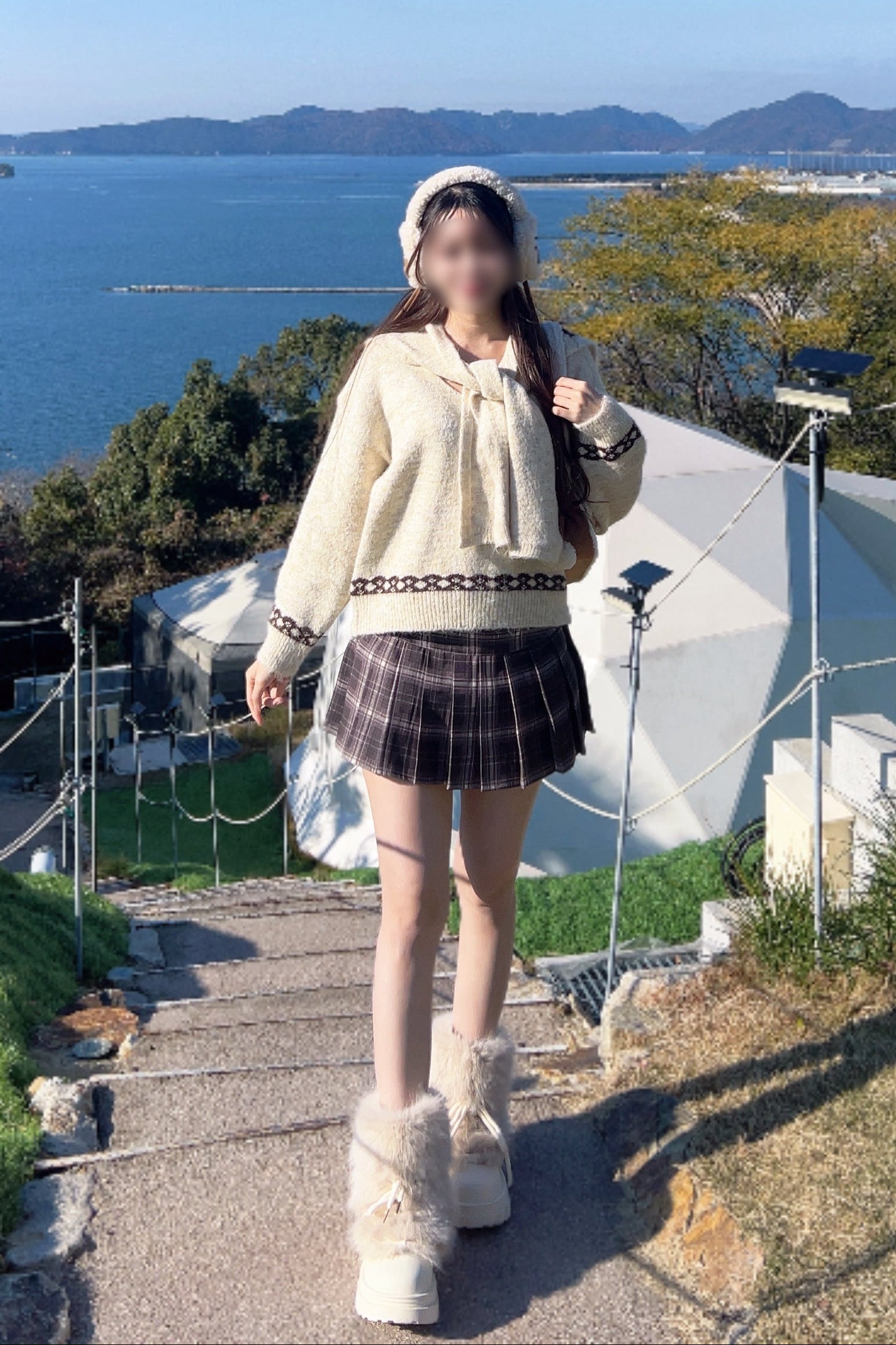 セーラーリボンニット KR13783