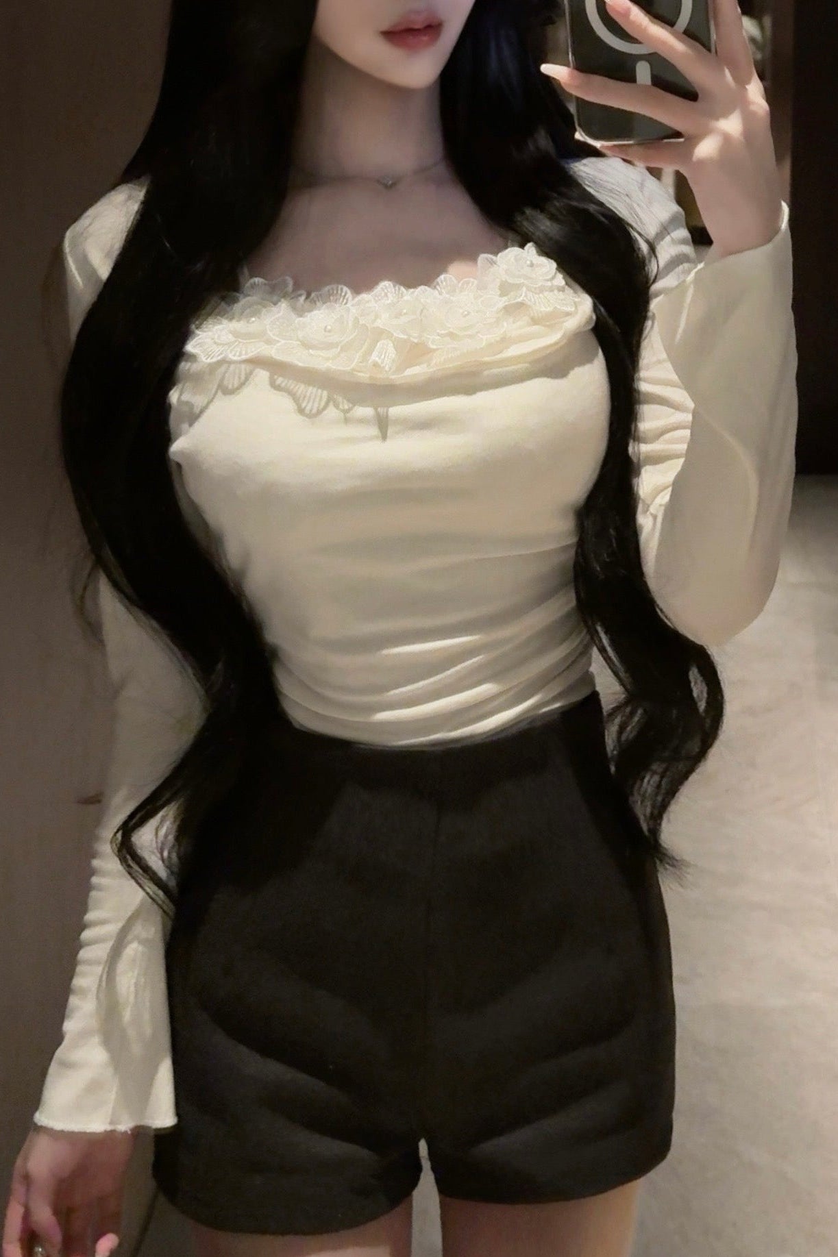 フラワーデザイントップス KR12728