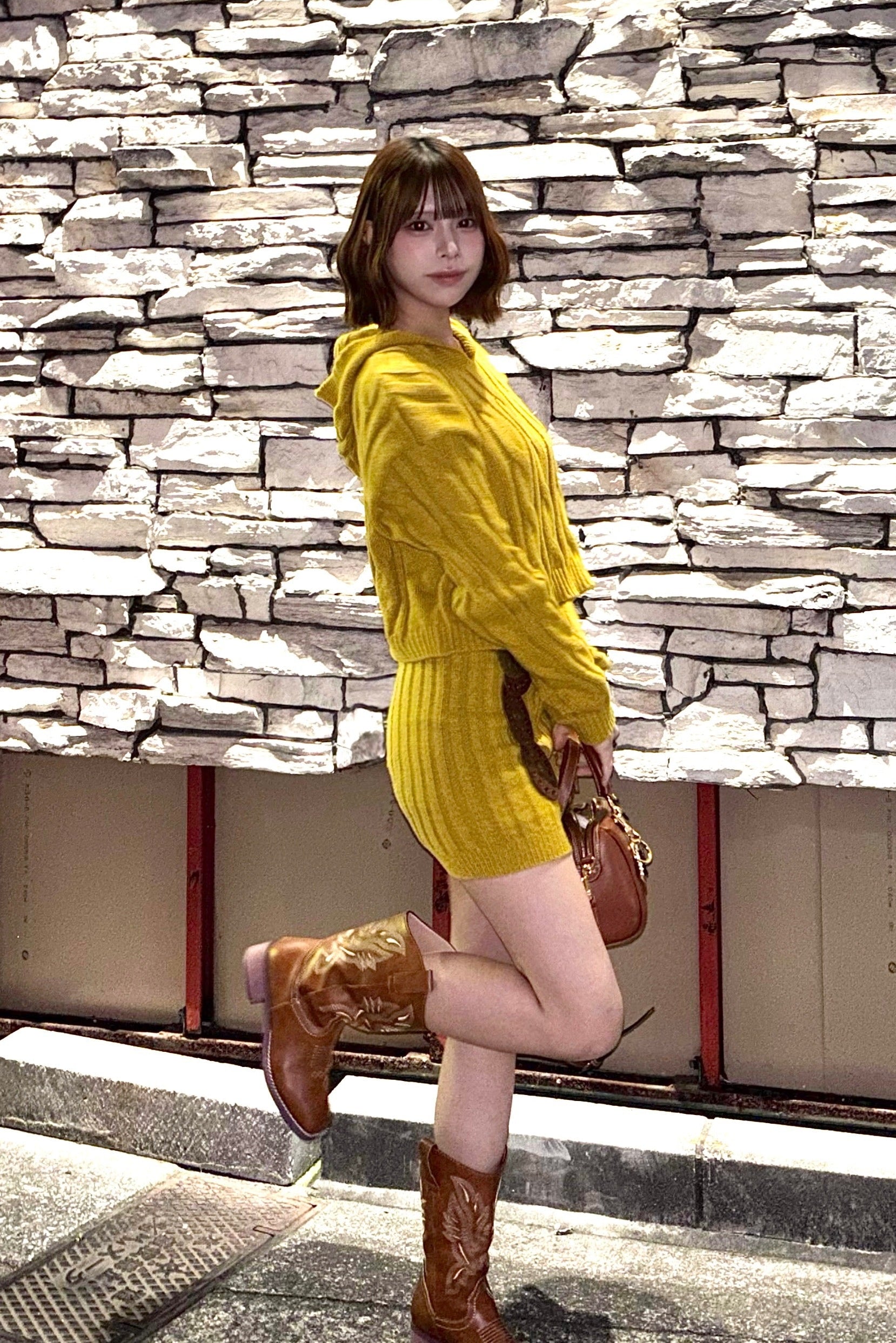 フードニットセットアップ KR30173