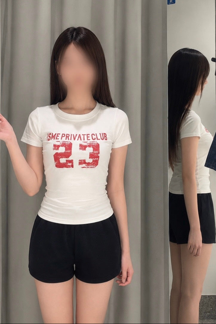 ナンバーロゴTシャツ KR15035