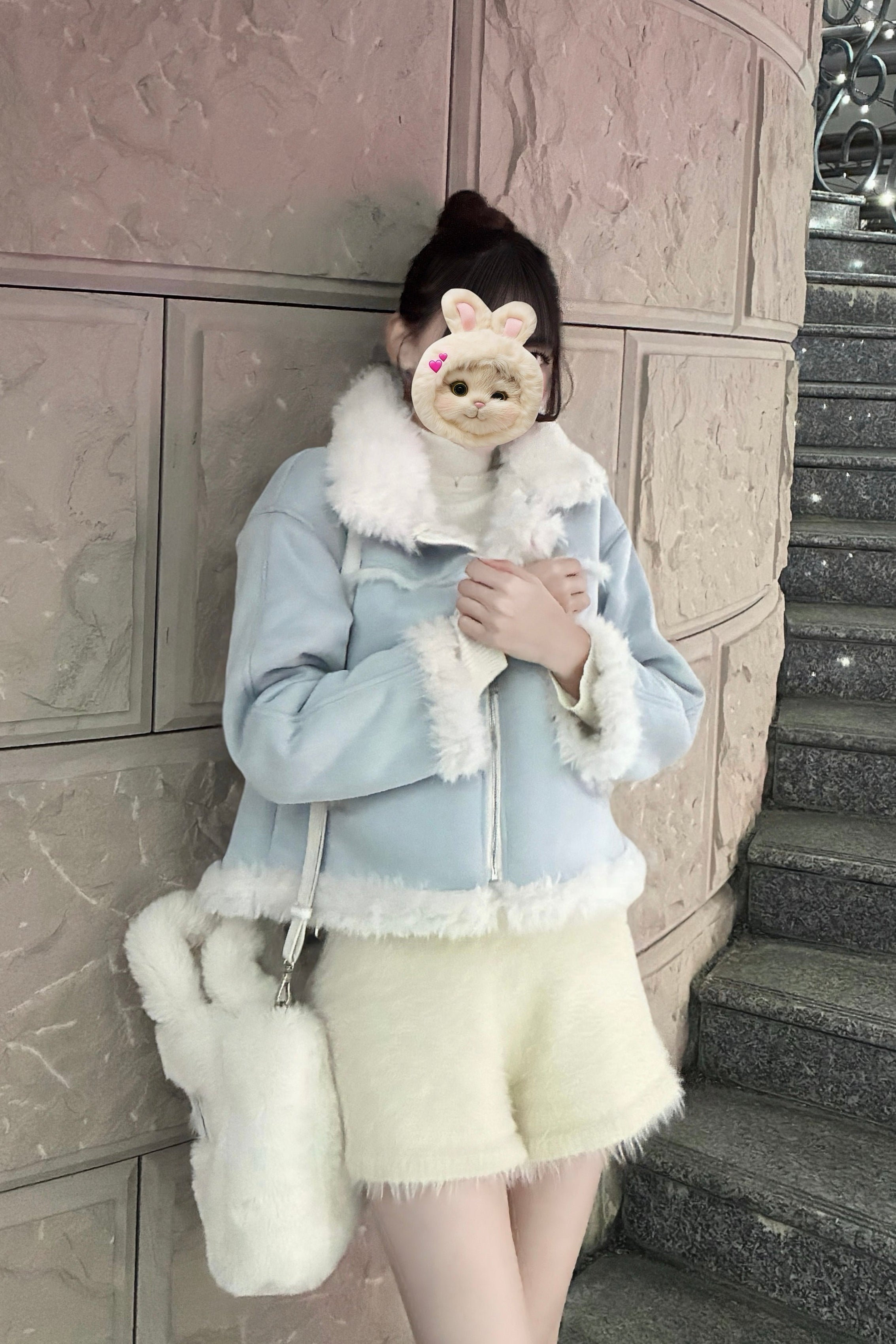 オーバーファーコート KR30135